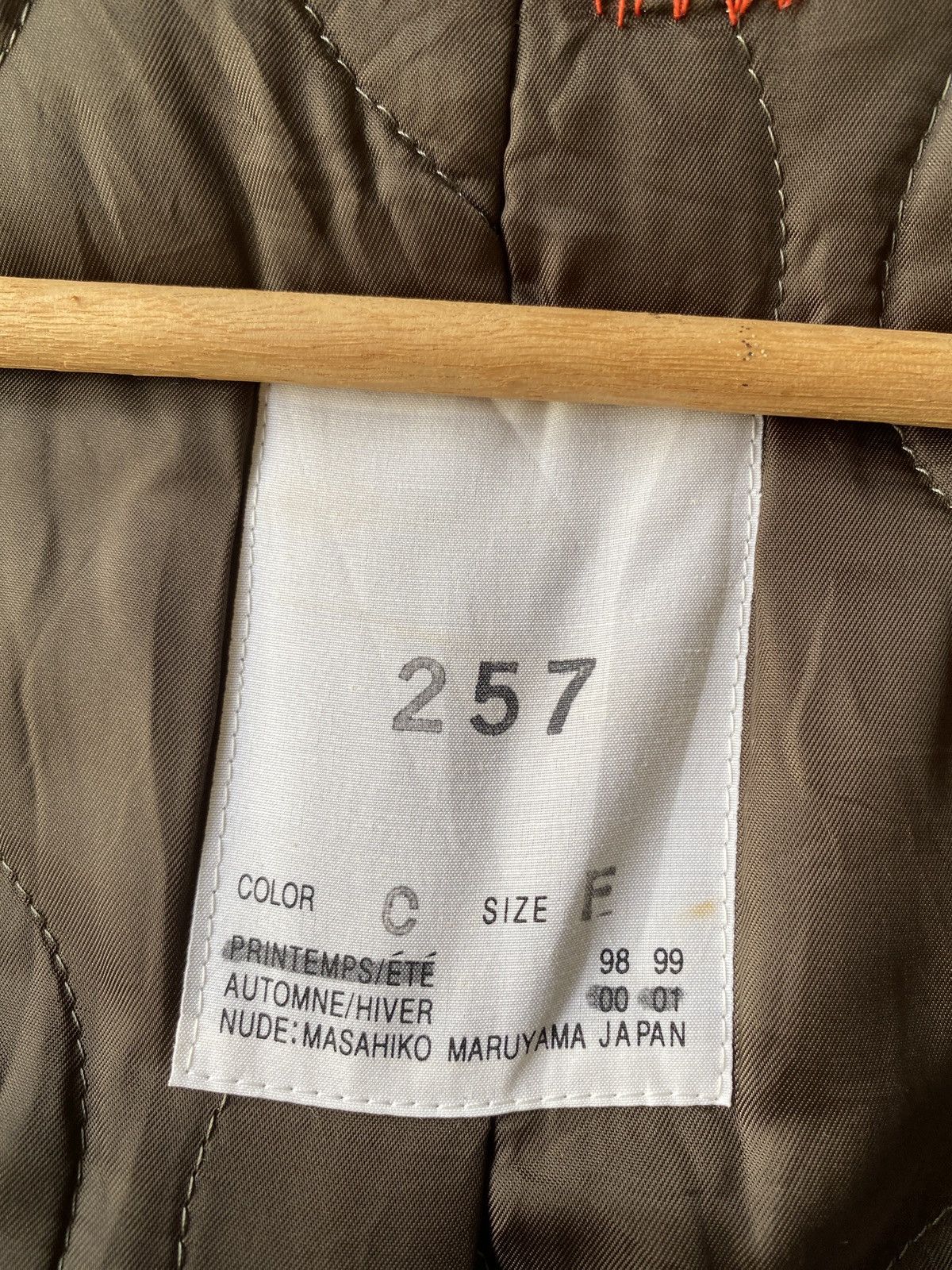 Nude: Masahiko Maruyama A/W 98/99 Nude:Masahiko Maruyama Japan Jacket Size US M / EU 48-50 / 2 - 11 Thumbnail
