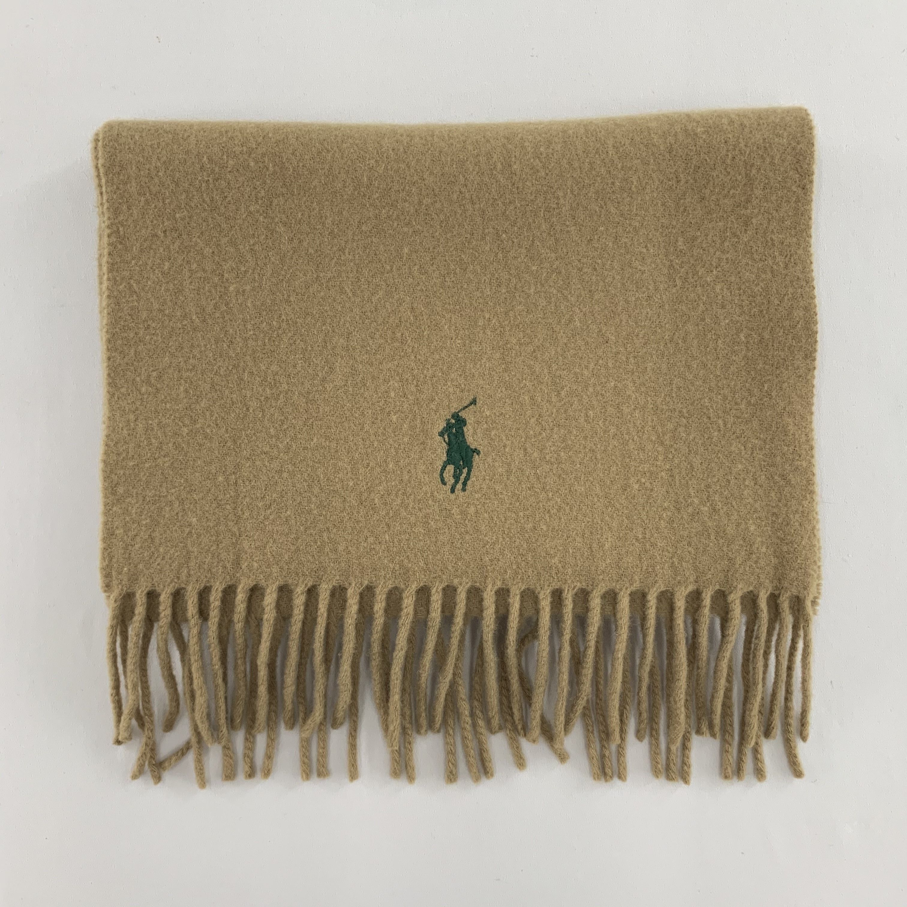 Polo Ralph Lauren Polo Ralph Lauren Scarf Wool Muffler Neck Wrap BL4392 Size ONE SIZE - 3 Thumbnail