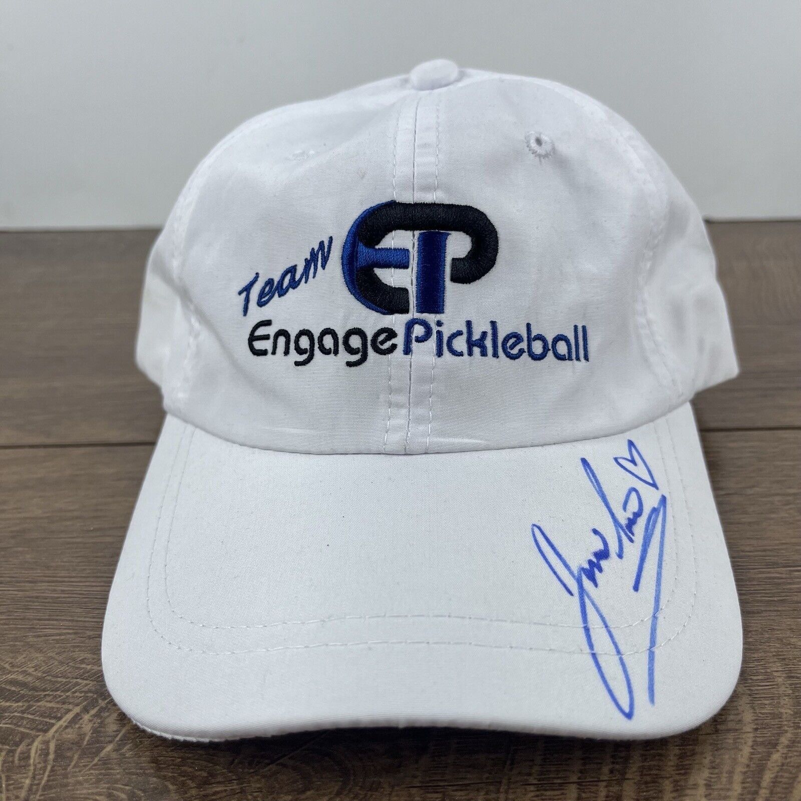 Other Engage Pickleball Hat Team Enage Hat White Adjustable Hat Wh Size ONE SIZE - 4 Thumbnail