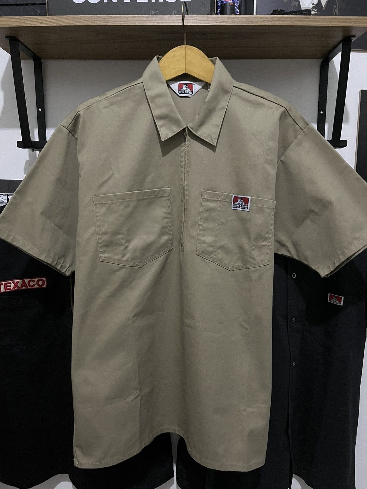 Ben Davis × Carhartt Ben davis halfzip workshirt mechanical shirt Size US L / EU 52-54 / 3 - 1 Thumbnail