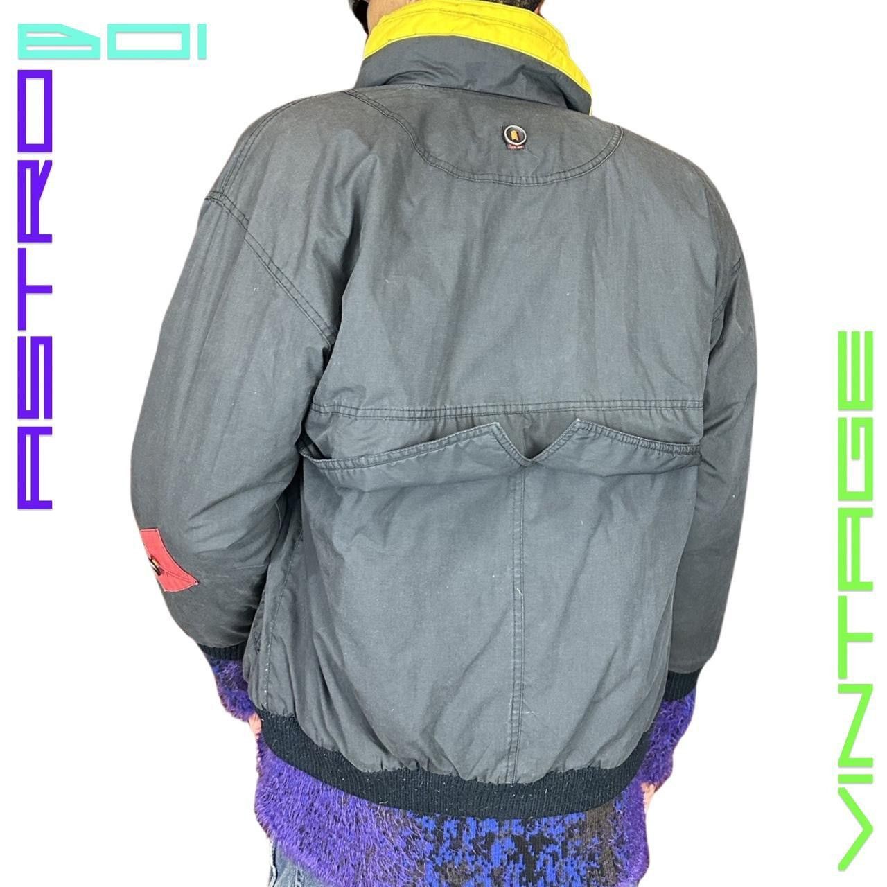 Vintage Vintage 90s Black Ski Winter Bomber Jacket - Small Size US S / EU 44-46 / 1 - 6 Thumbnail
