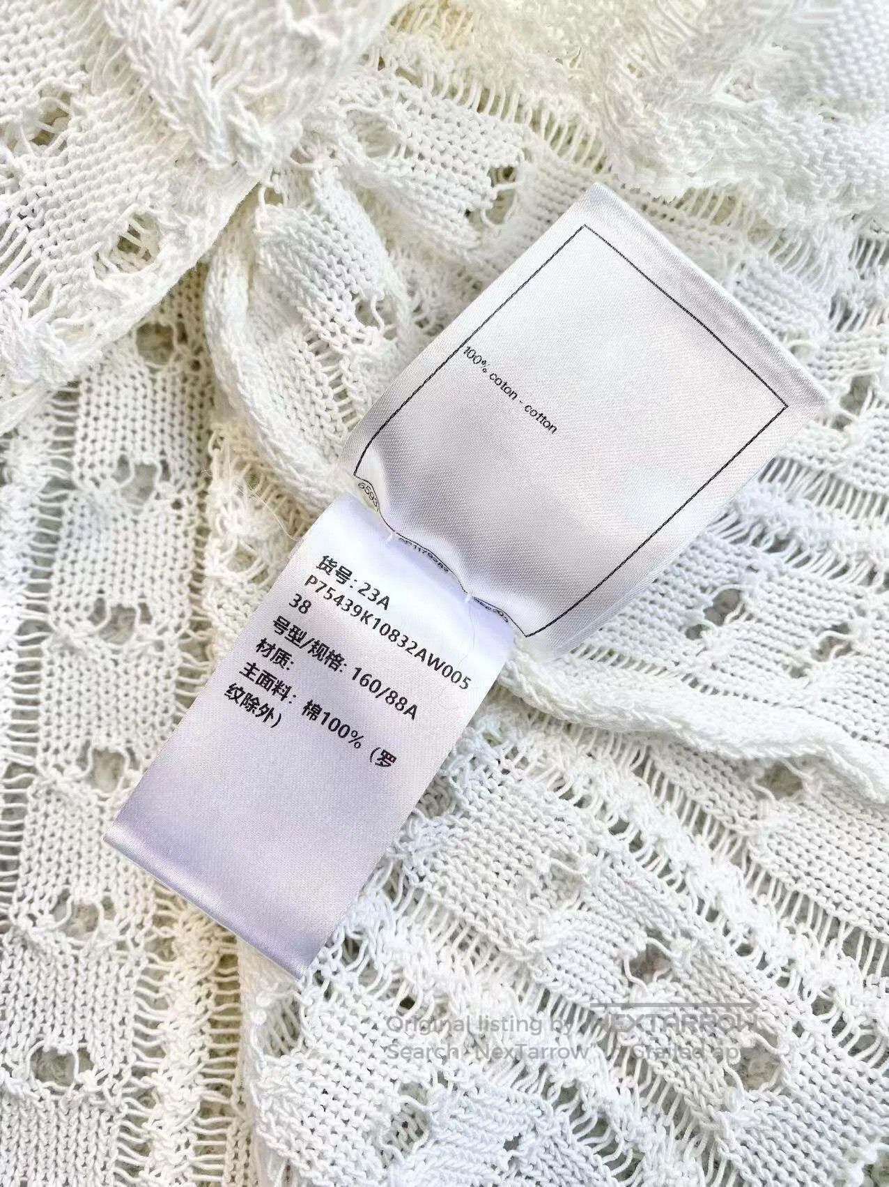 Chanel Chanel Hollow Knit Sleeveless Top| Size XS / US 0-2 / IT 36-38 - 6 Thumbnail