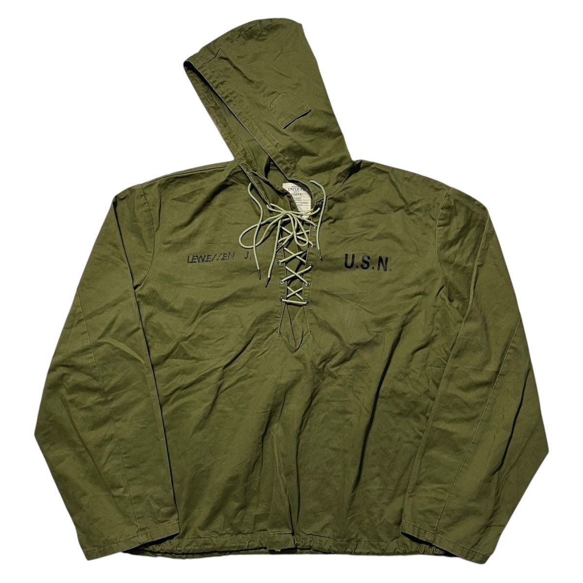 Japanese Brand × Vintage Uncle Fu by Heart Military Anorak Jacket Size US L / EU 52-54 / 3 - 2 Thumbnail