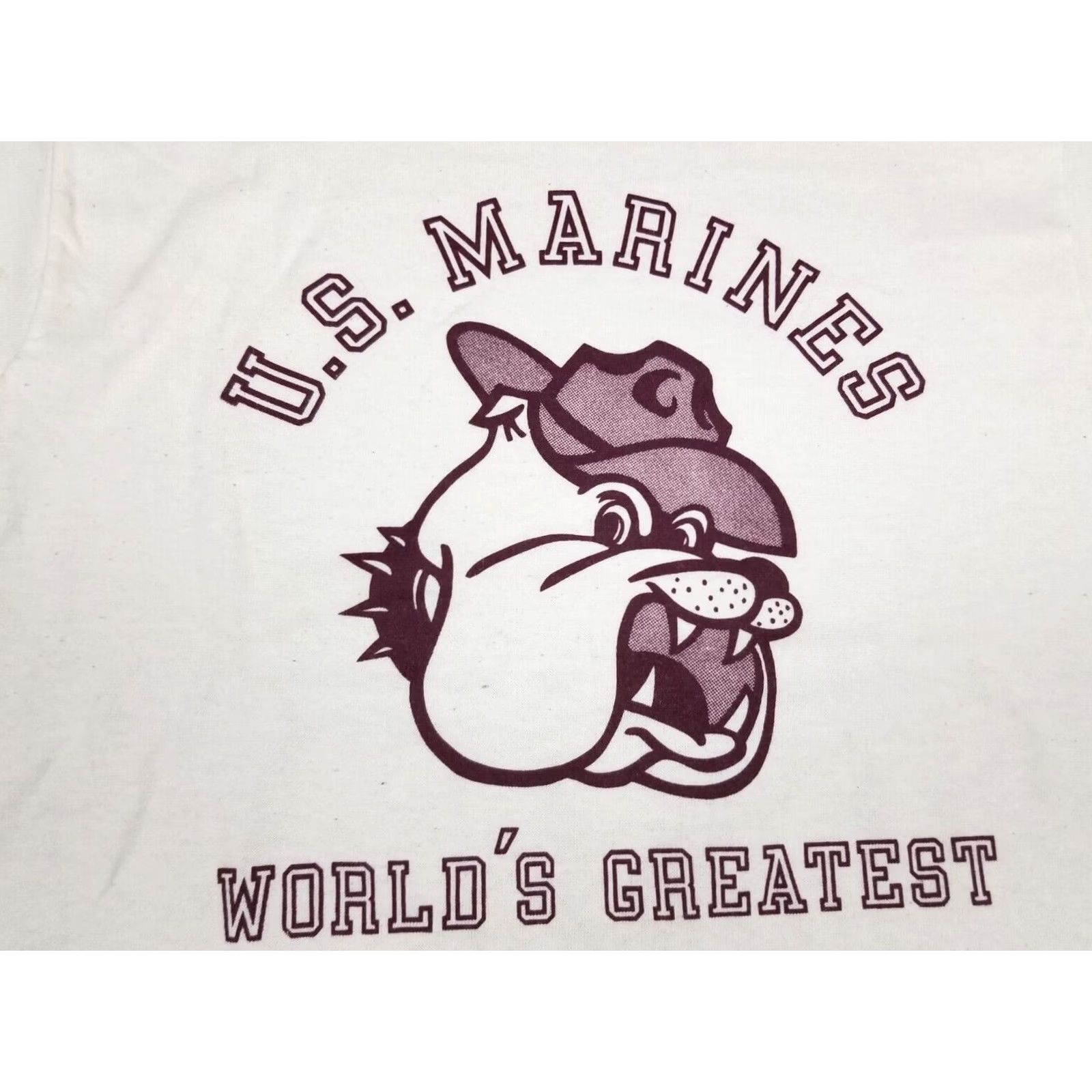 Vintage VINTAGE USMC US MARINE CORP WORLD GREATEST PRINT T-SHIRT SZ MEDIUM Shirt Men XS? Size US M / EU 48-50 / 2 - 2 Thumbnail