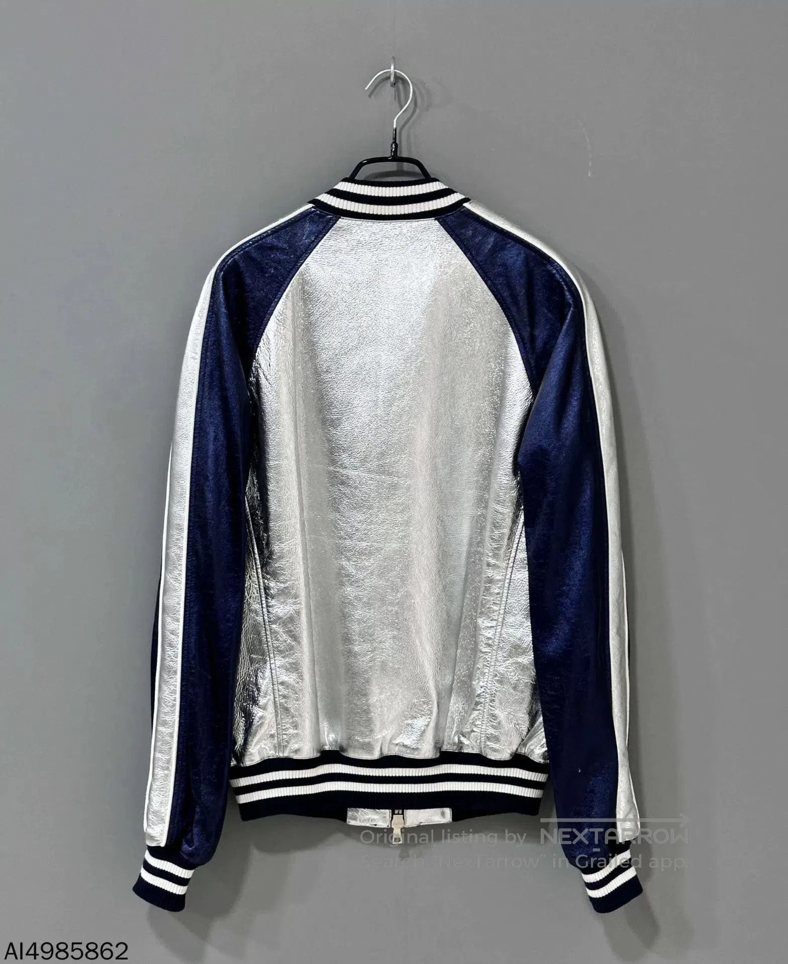 Balmain Balmain Tinfoil Patchwork Baseball Jacket. Size US M / EU 48-50 / 2 - 4 Thumbnail