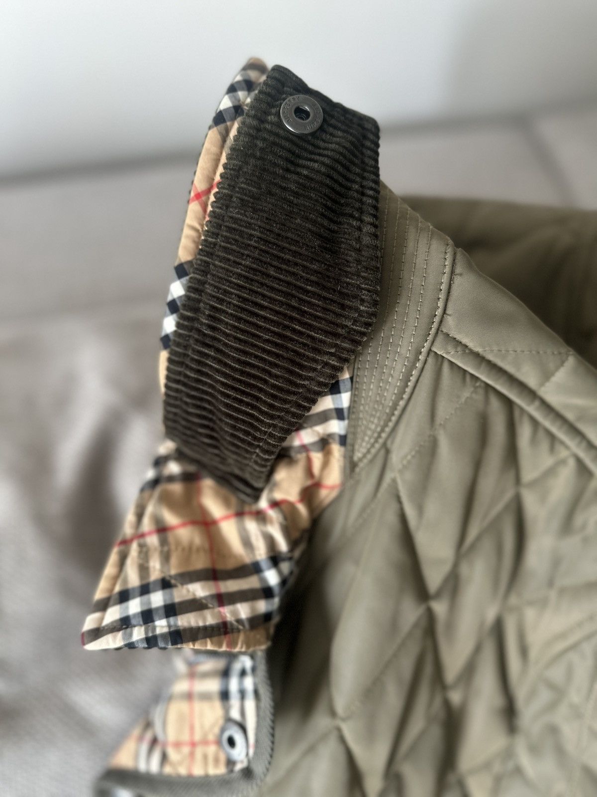Burberry Burberry Chilton Diamond Quilted Jacket REVERSIBLE SIZE 52 Size US L / EU 52-54 / 3 - 1 Thumbnail