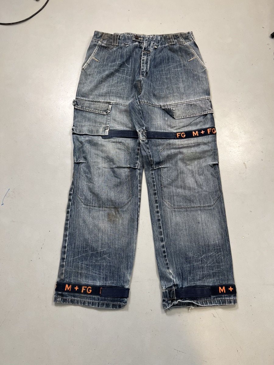 Marithe + Francois Girbaud Vintage mfg cargo denim Size US 34 / EU 50 - 1 Thumbnail