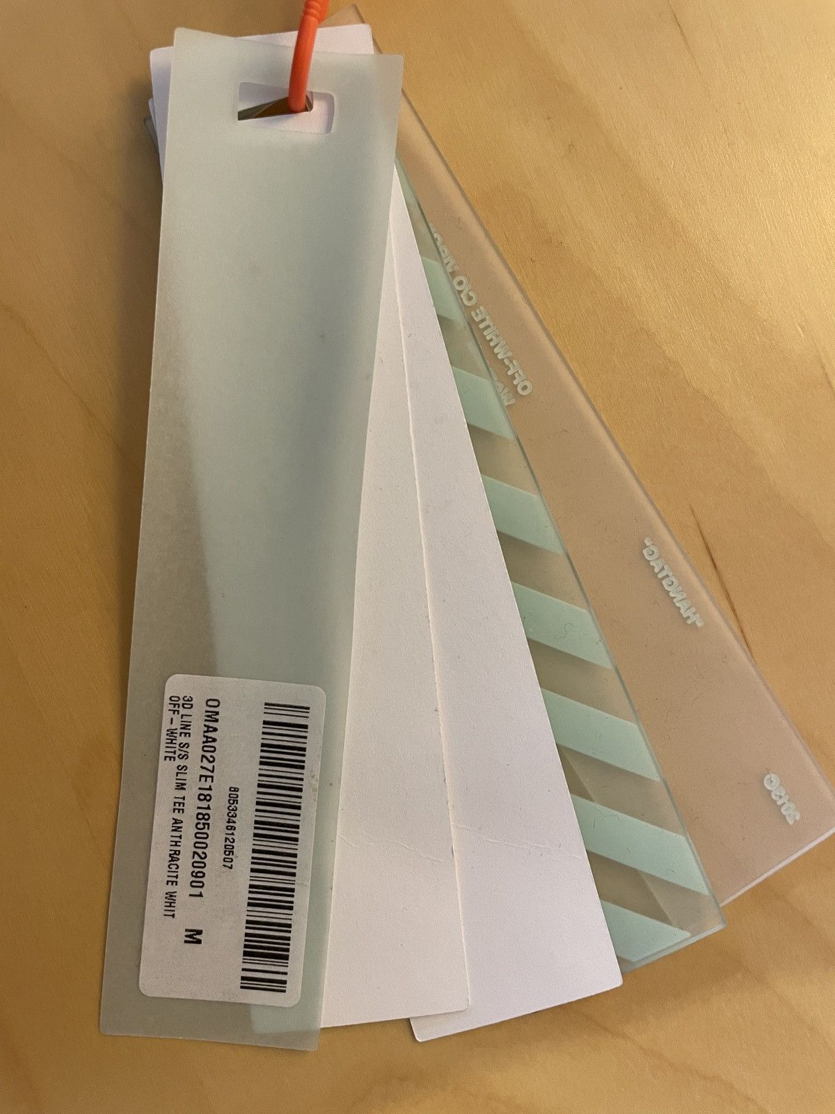 Off-White Off-White 3D Line Slim Tee Anthracite Size US M / EU 48-50 / 2 - 7 Thumbnail