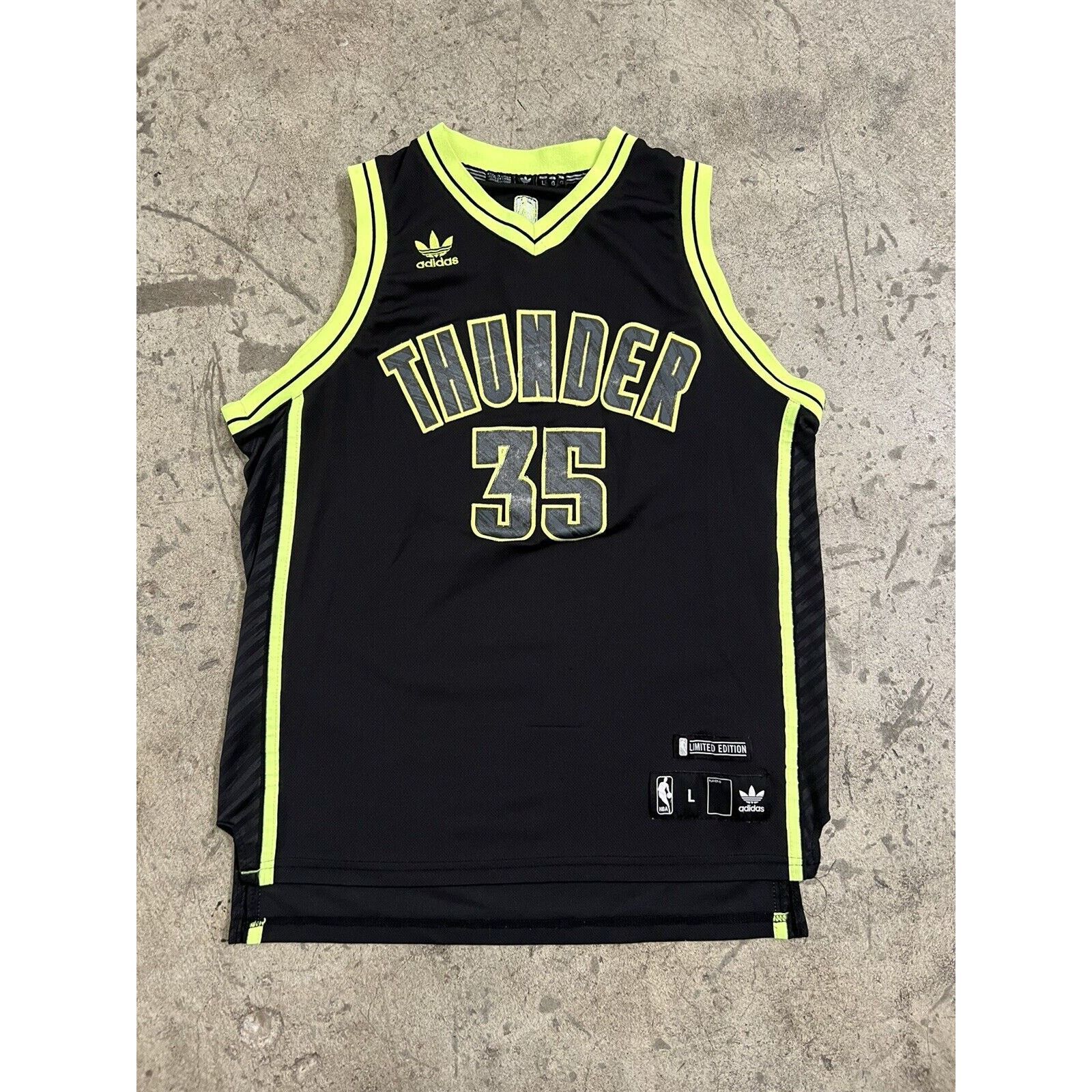 Adidas OKLAHOMA CITY THUNDER ADIDAS KEVIN DURANT 35 JERSEY Youth L Grailed