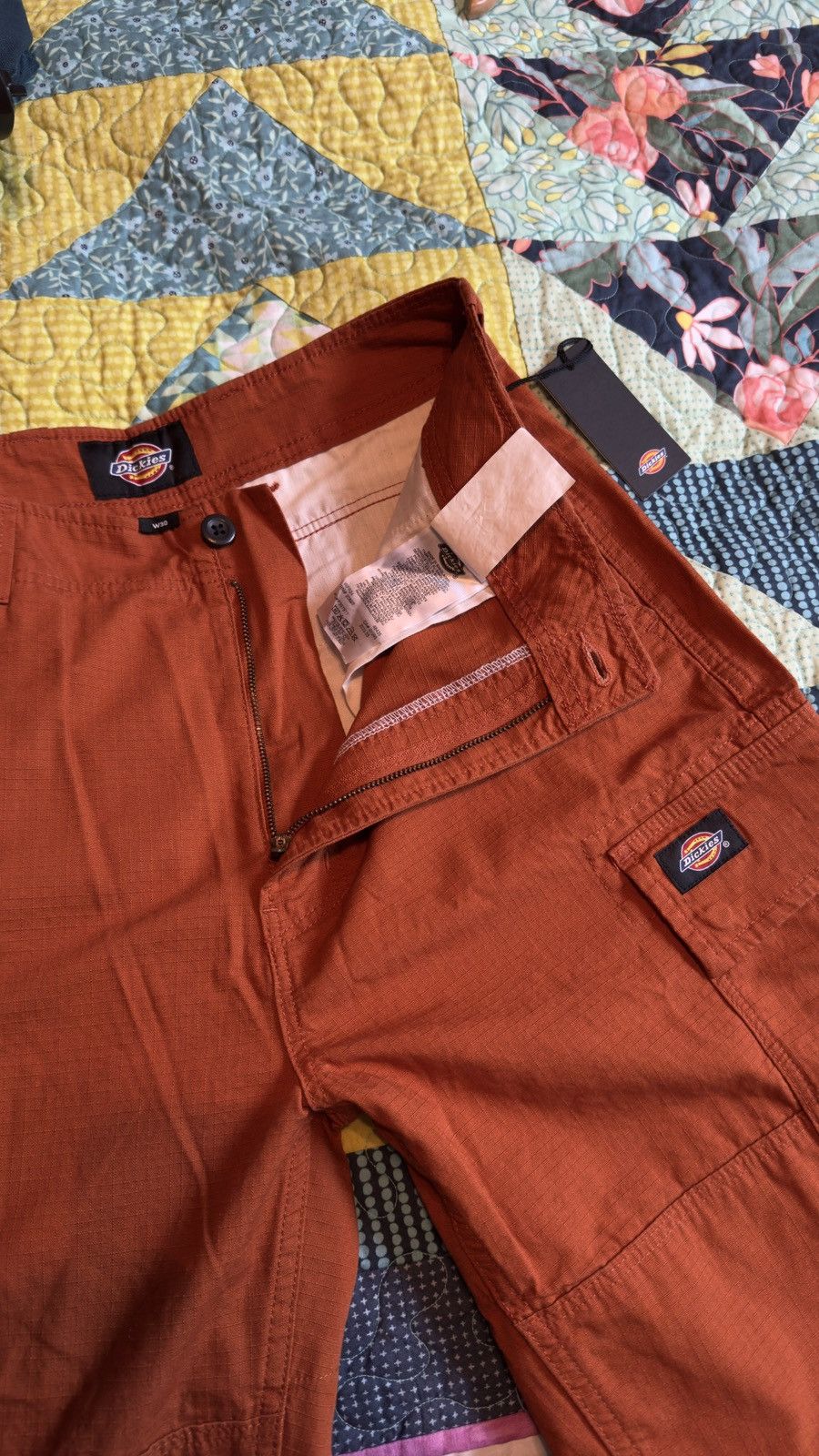 Dickies × Japanese Brand Dickies Double Knee Cargo Pants Multipocket ripstop cotton Size US 30 / EU 46 - 7 Thumbnail