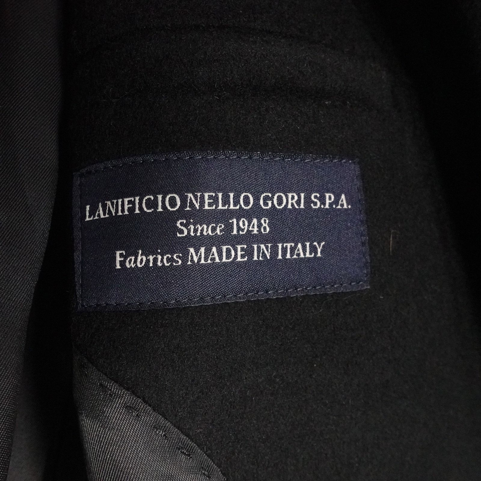 Quince Wuince Black Italian Classic Single Breasted Wool Coat XL Size XL / US 12-14 / IT 48-50 - 9 Thumbnail