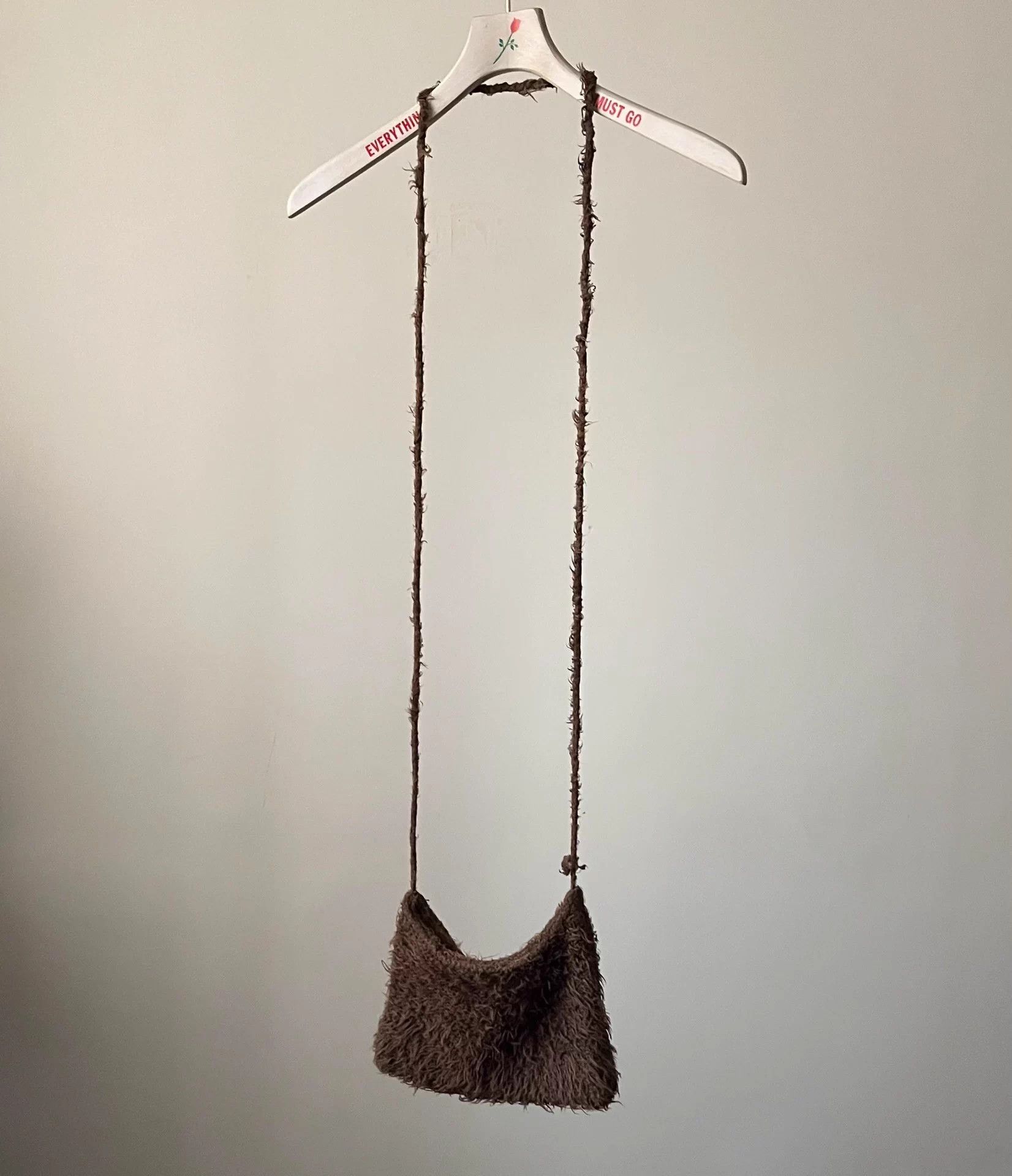 Other Number (N)ine 03AW Grunge Knit Crossbody Bag Size ONE SIZE - 1 Thumbnail