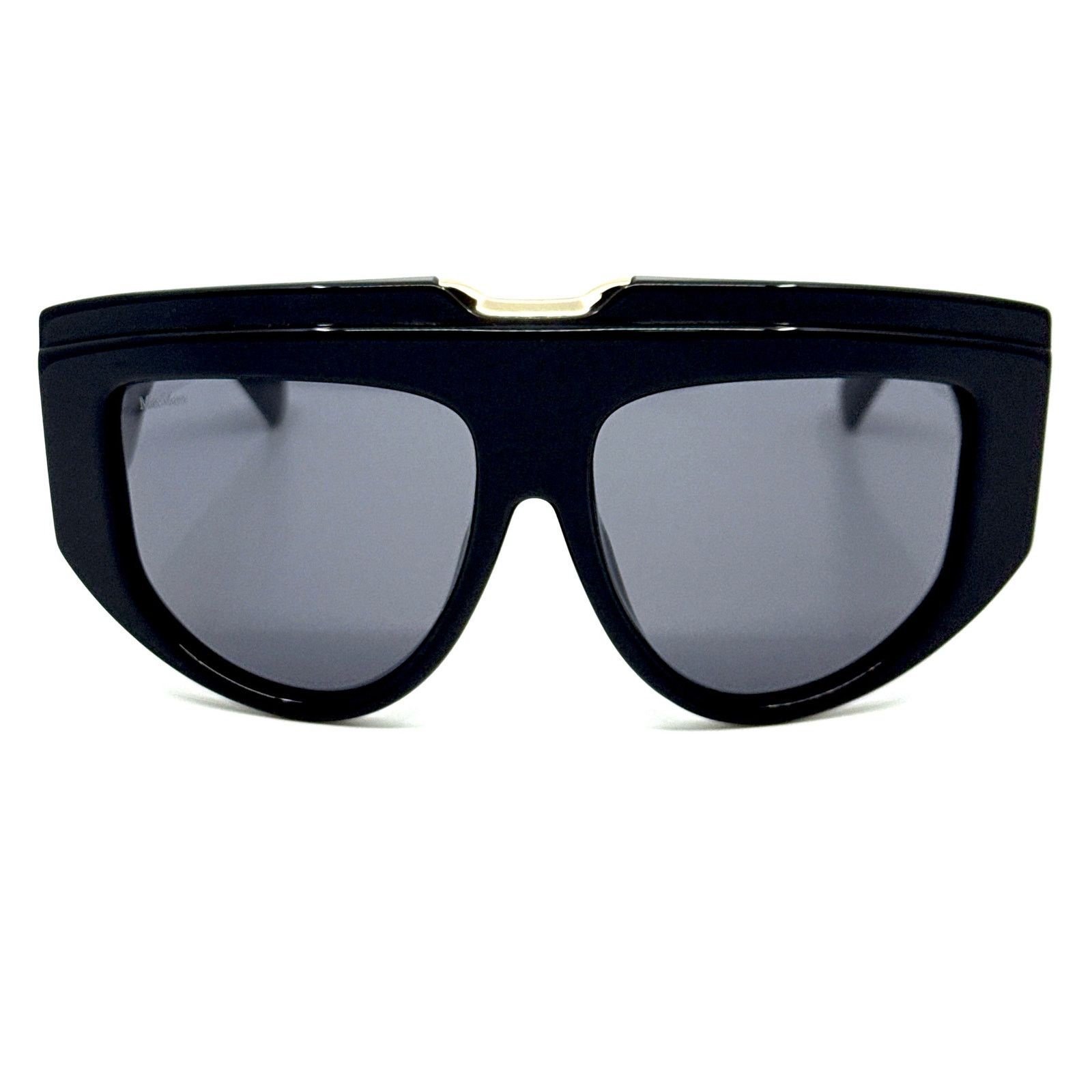 Max Mara New, MAXMARA Sunglasses Orsola MM0083 01A Authentic Size ONE SIZE - 1 Thumbnail