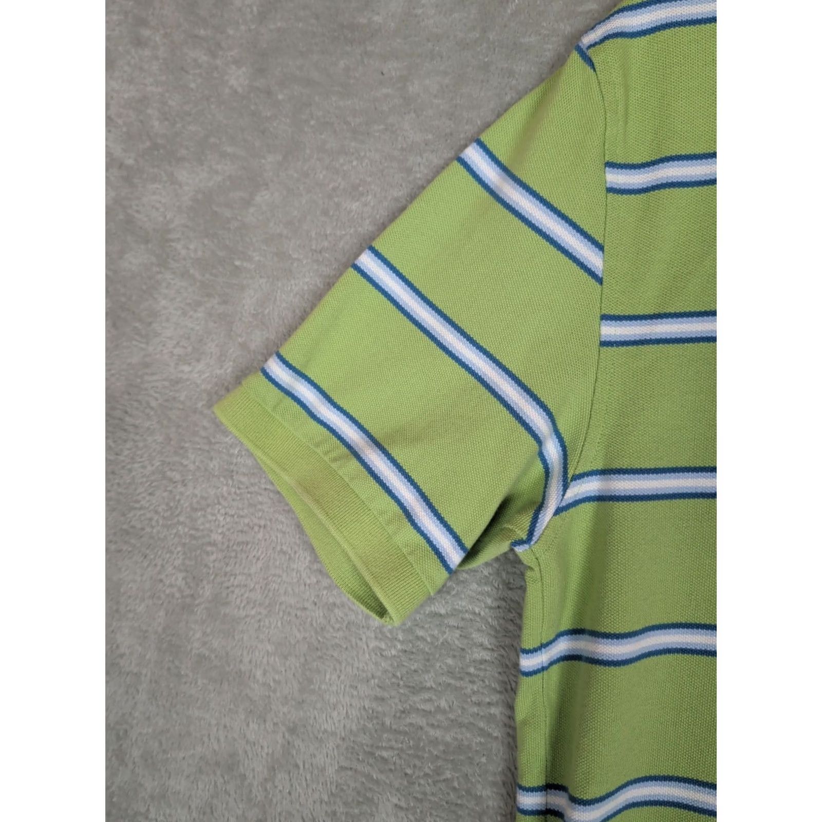 Brooks Brothers Brooks Brothers 346 Mens Polo Shirt M Blue Green Stripes Collared Top Golf Size US M / EU 48-50 / 2 - 5 Thumbnail