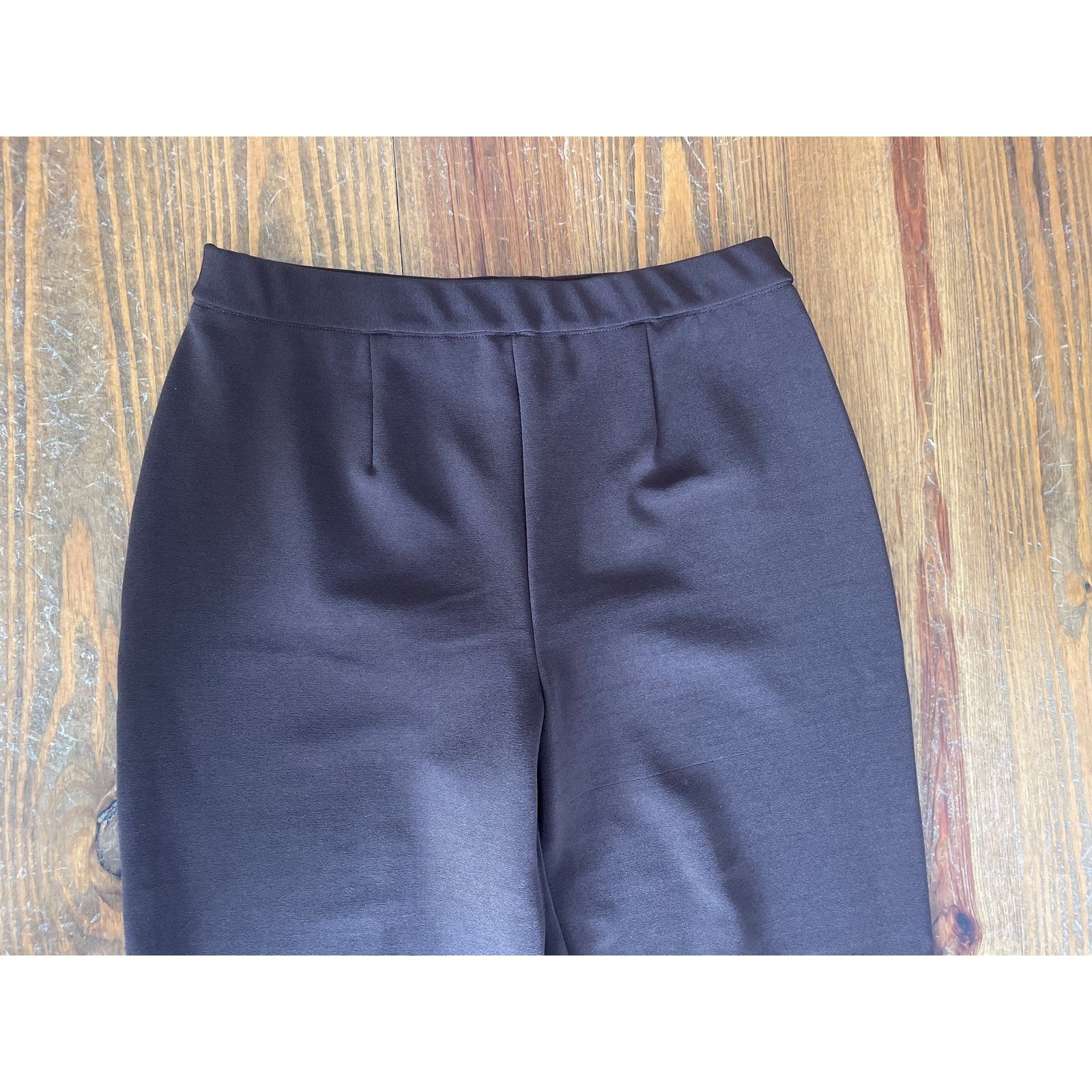 Coldwater Creek Coldwater Creek Brown Pleated Pull On Stretchy Pants, M Size 27" / US 4 / IT 40 - 2 Thumbnail