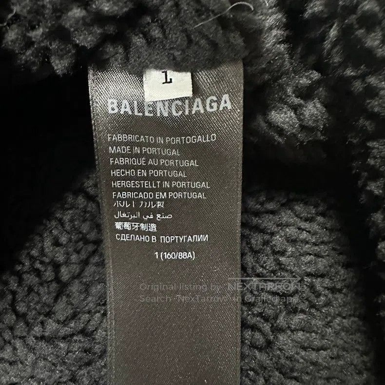 Balenciaga Balenciaga Ski Hoodie with Reflective Logo and Fleece Lini Size US S / EU 44-46 / 1 - 8 Thumbnail