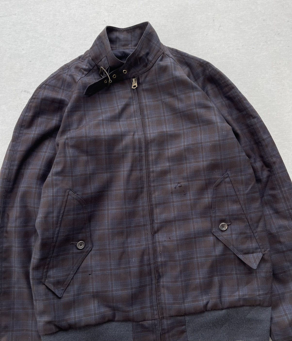 MasterPiece 🔥Scye by Masterpiece Japan G9 Blackwatch Plaid Bomber Jacket Size US M / EU 48-50 / 2 - 14 Thumbnail