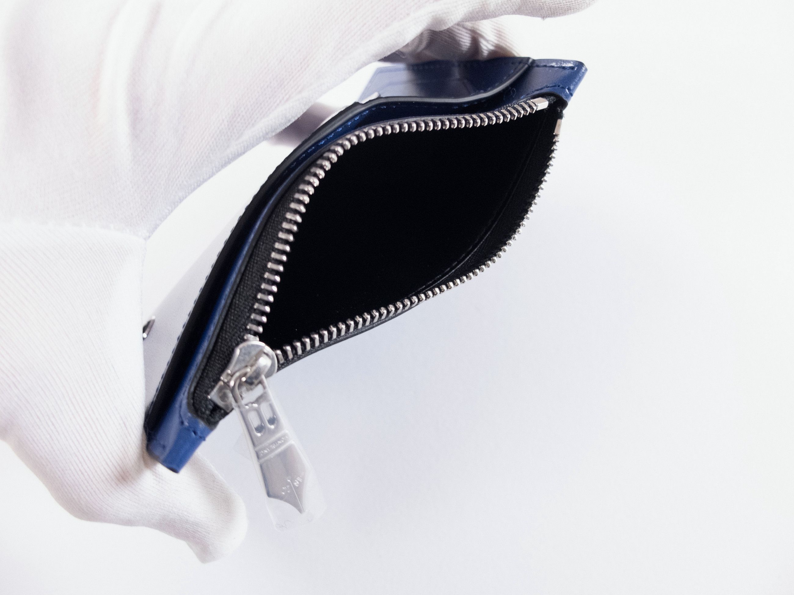 Montblanc MONTBLANC Meisterstück cobalt blue zip leather card holder q Size ONE SIZE - 7 Thumbnail
