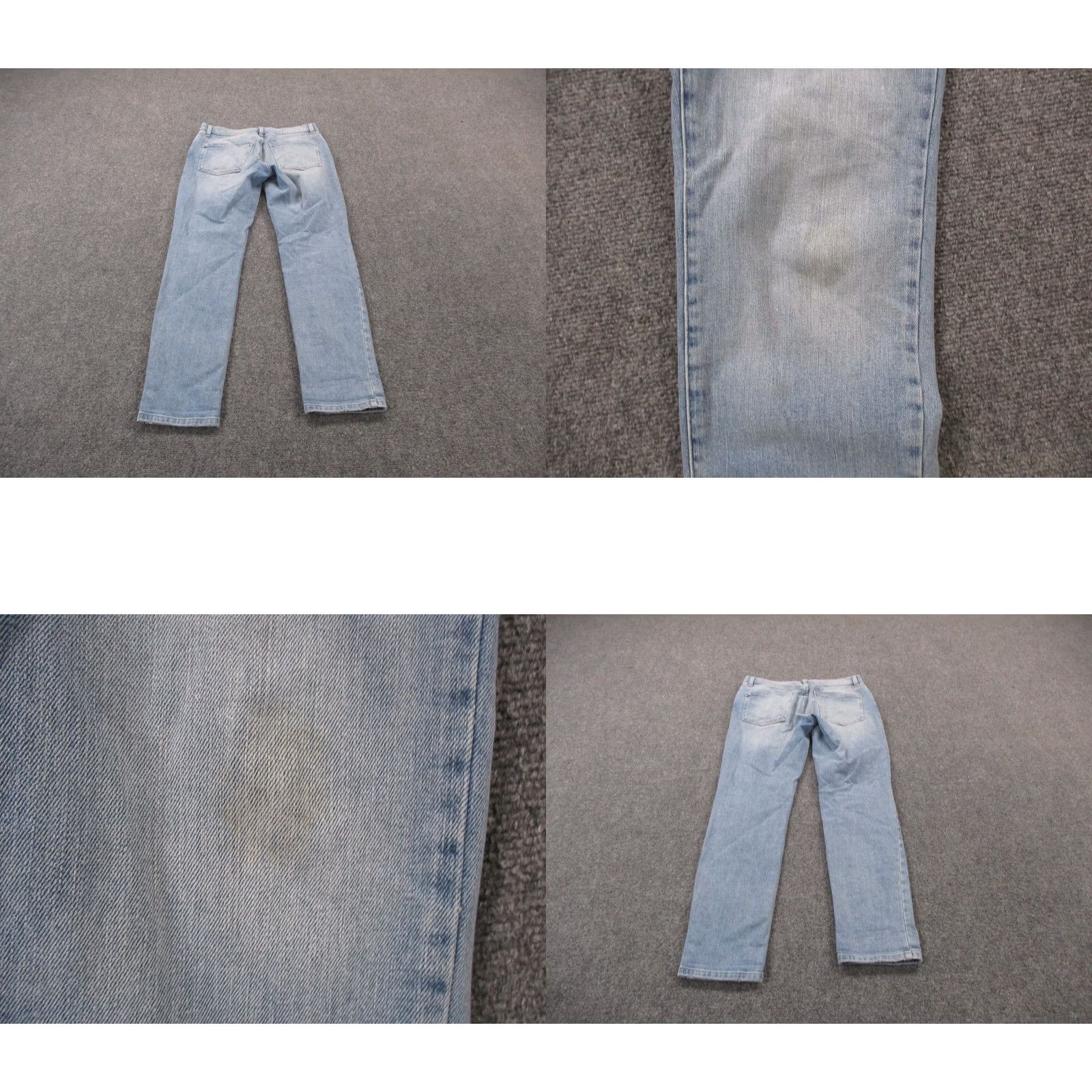 Marine Layer Marine Layer Jeans Mens 32 X 30 Blue Denim Slim Stretch Casual Regular Straight Jeans Mens Size US 30 / EU 46 - 9 Thumbnail
