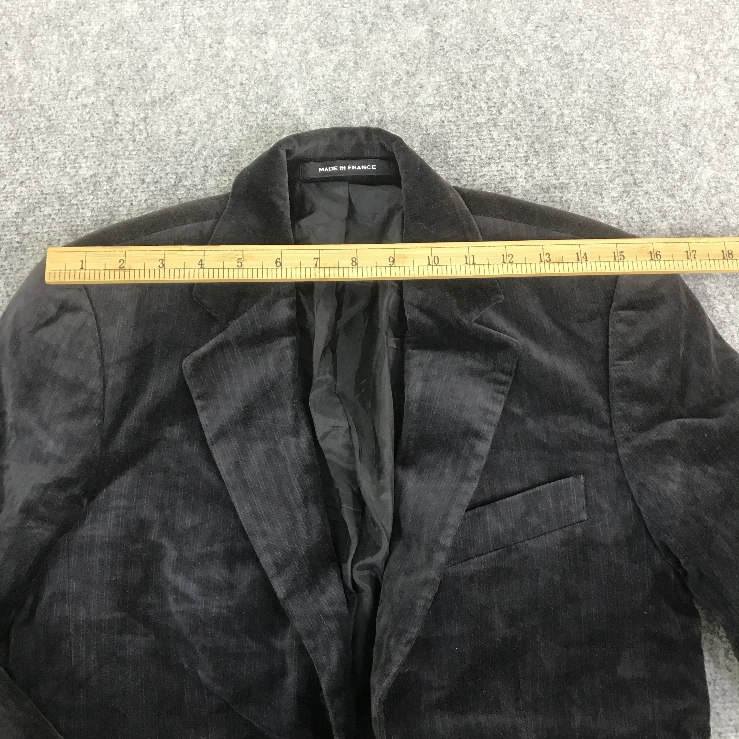 agnes b. AGNES B. VELVET BLAZER JACKET FADED COAT K134B3 Size US L / EU 52-54 / 3 - 5 Thumbnail