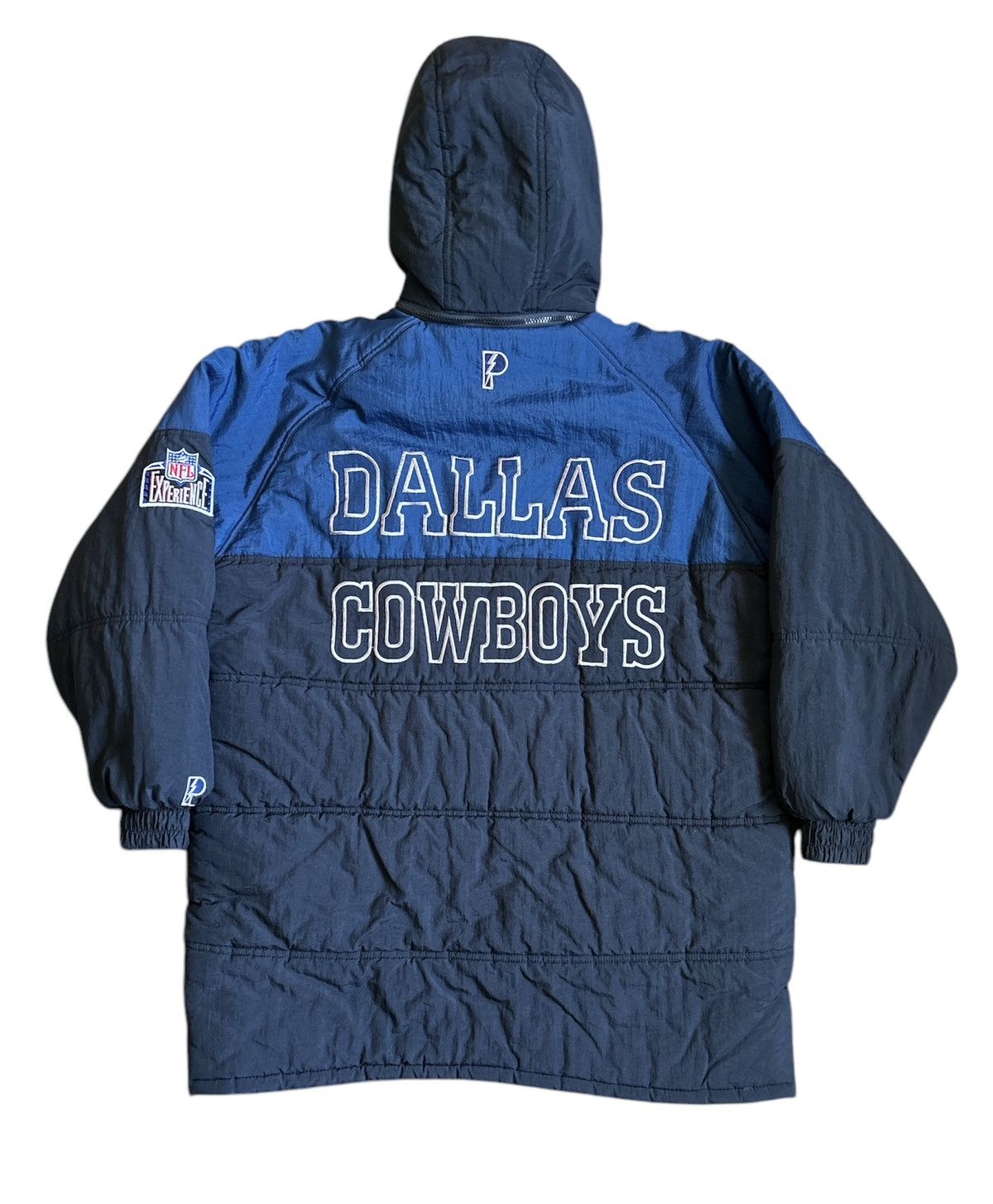 Pro Player × Vintage Vintage 90s Pro Player Dallas Cowboys Puffer Jacket Size: XL Size US XL / EU 56 / 4 - 2 Thumbnail