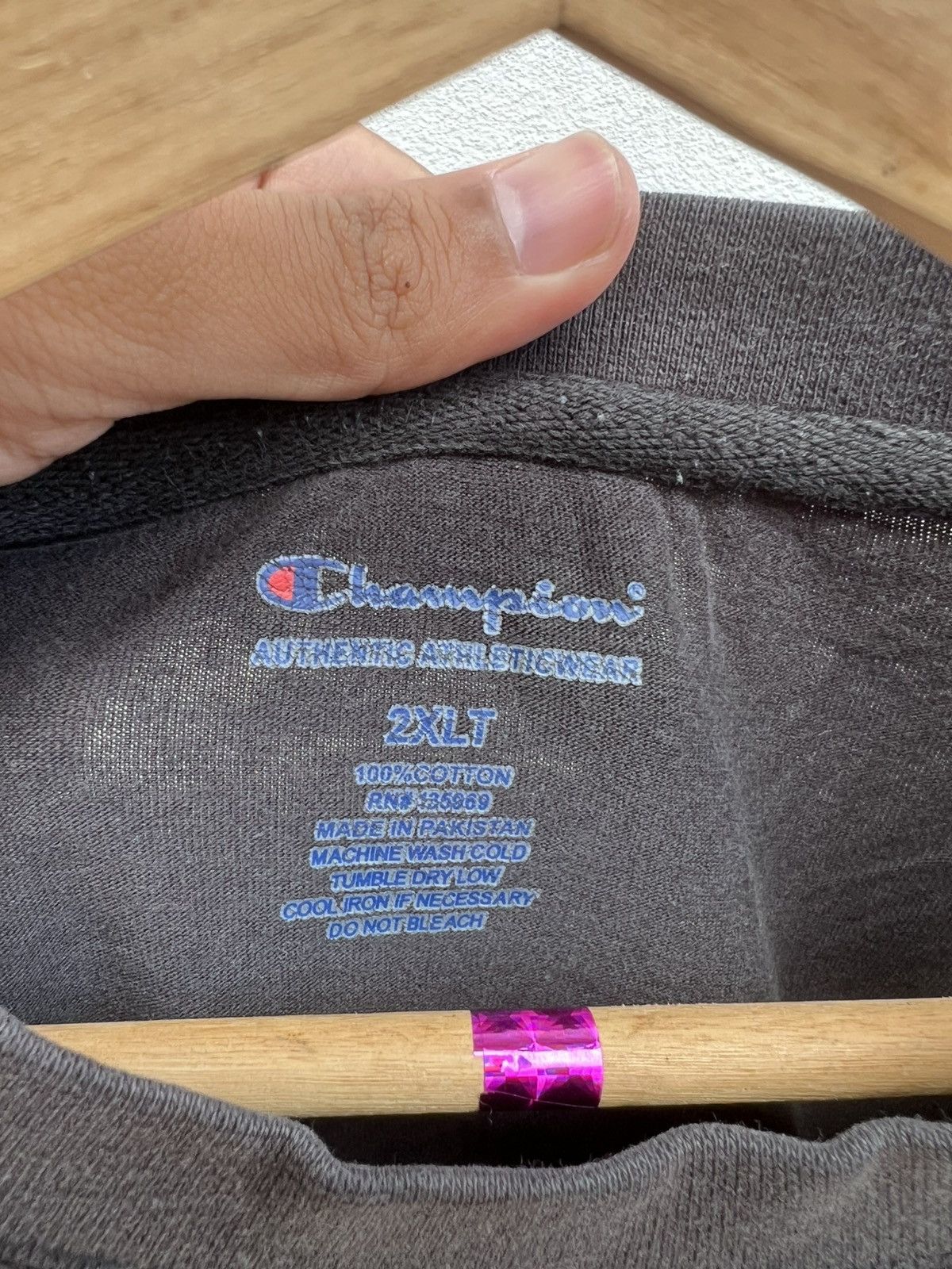 Champion Thrashed Faded Champion Oversized Tee Size US XXL / EU 58 / 5 - 4 Thumbnail
