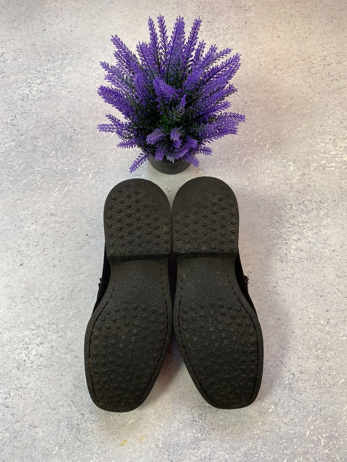 Designer Joss Black Men’s Suede Shoes Size EUR 43 Size US 10 / EU 43 - 5 Thumbnail