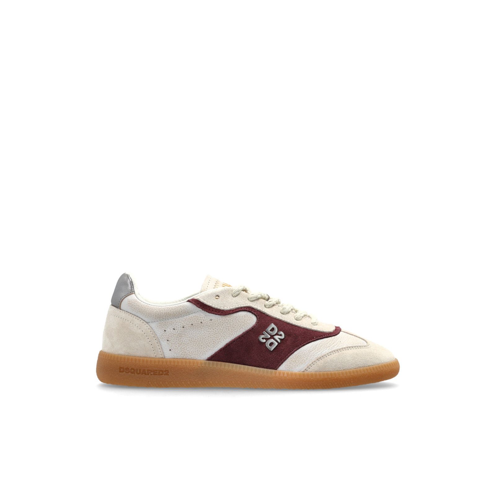 Dsquared2 DSQUARED2 Rebels Beige Suede Sneakers New & Authentic (Women Size US 11 / IT 41 - 1 Thumbnail
