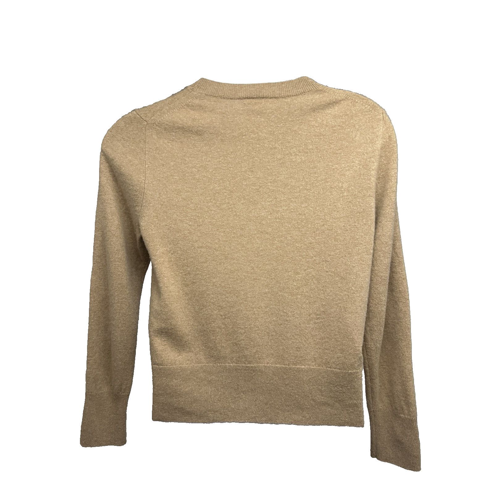J.Crew J. Crew Cashmere Camel Pullover Sweater Womens Large Stretch Size L / US 10 / IT 46 - 3 Thumbnail