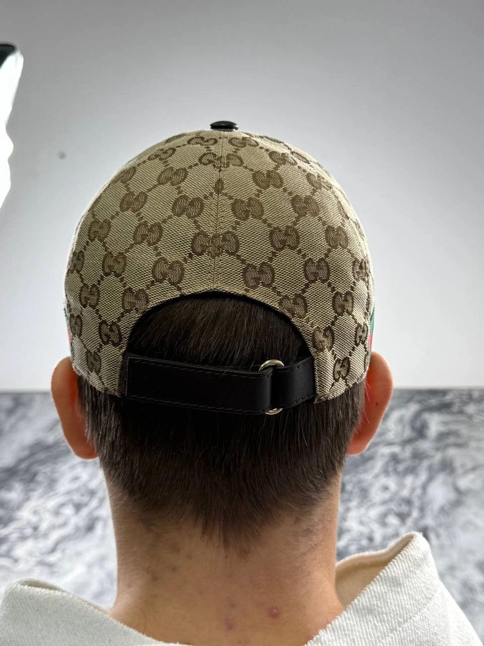 Gucci Gucci Monogram GG Canvas Baseball Cap One Size Beige Size ONE SIZE - 3 Thumbnail