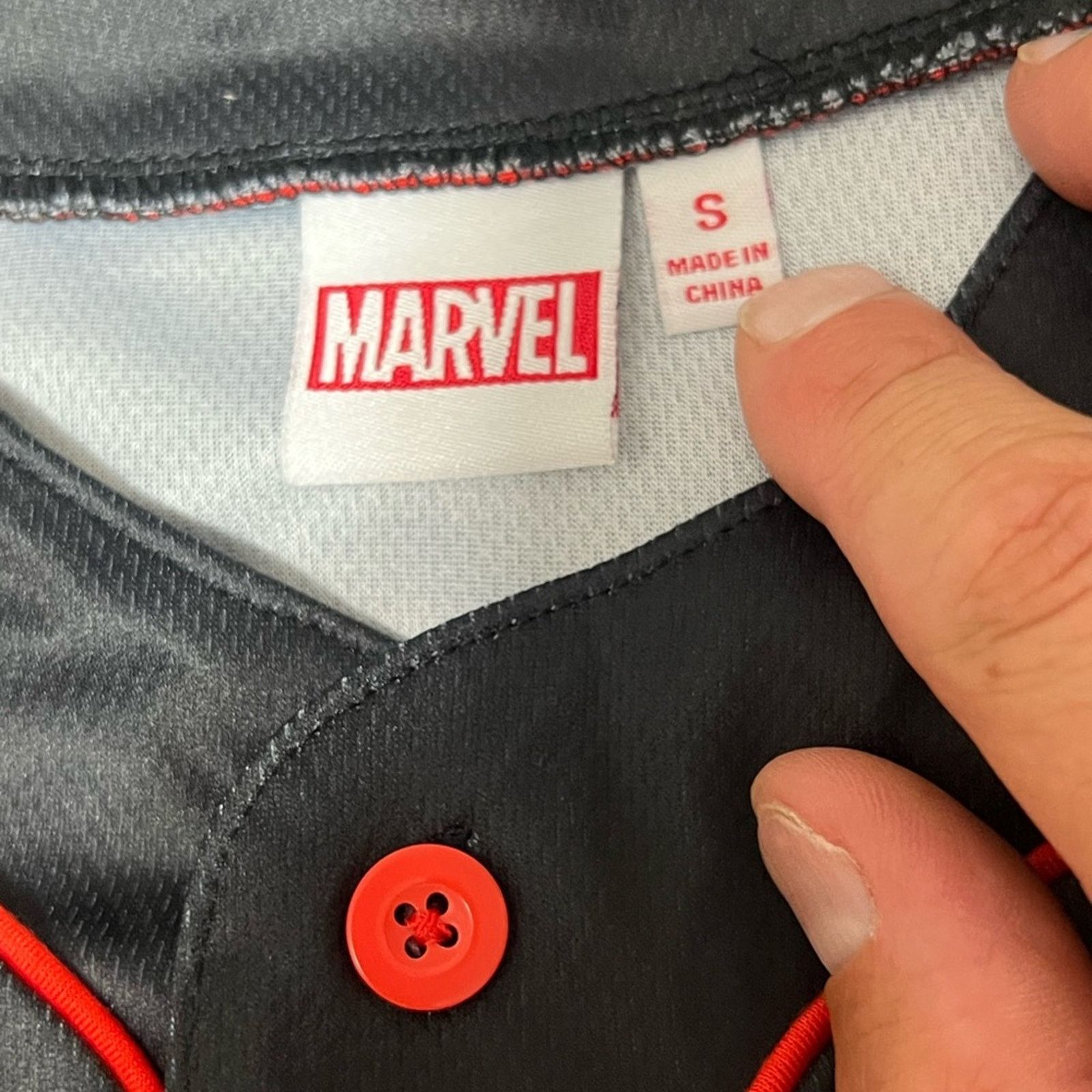 Marvel Comics Marvel Shirt Men’s Spider-Man Baseball Jersey Button 🔥y2k Size US S / EU 44-46 / 1 - 5 Thumbnail