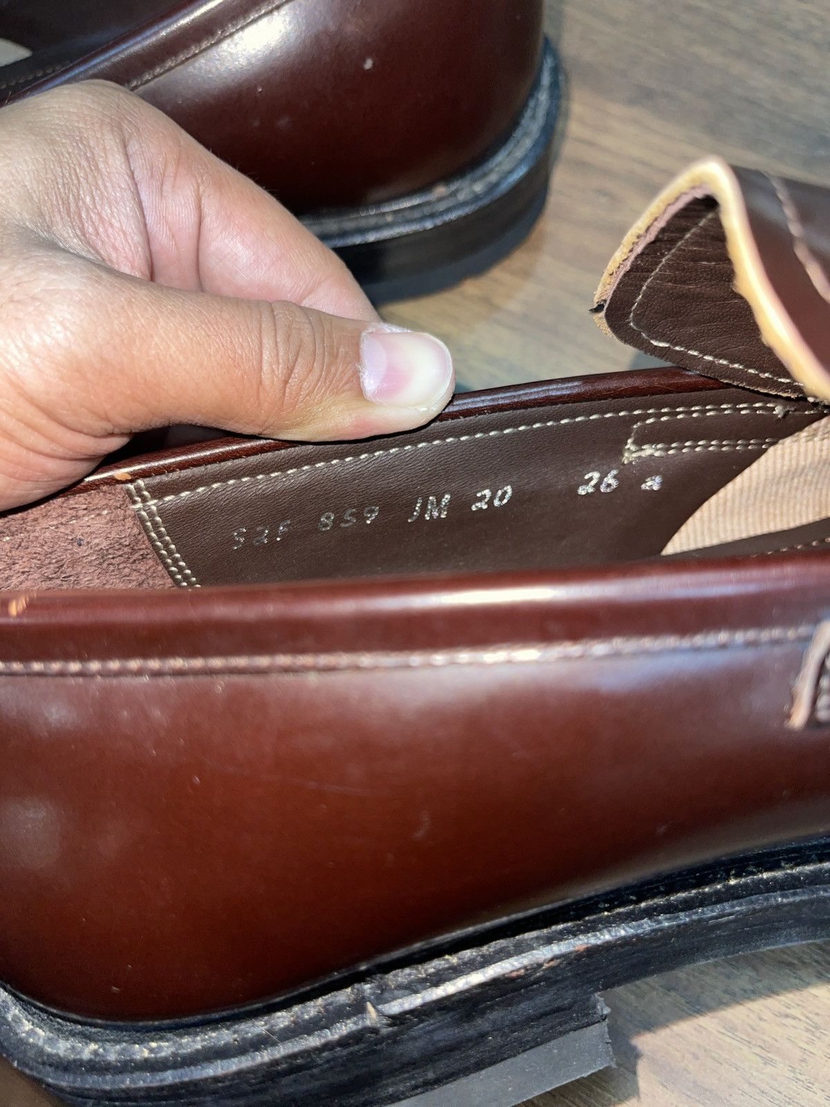 Japanese Brand REGAL HORSEBIT BROWN LOAFERS Size US 8 / EU 41 - 4 Thumbnail