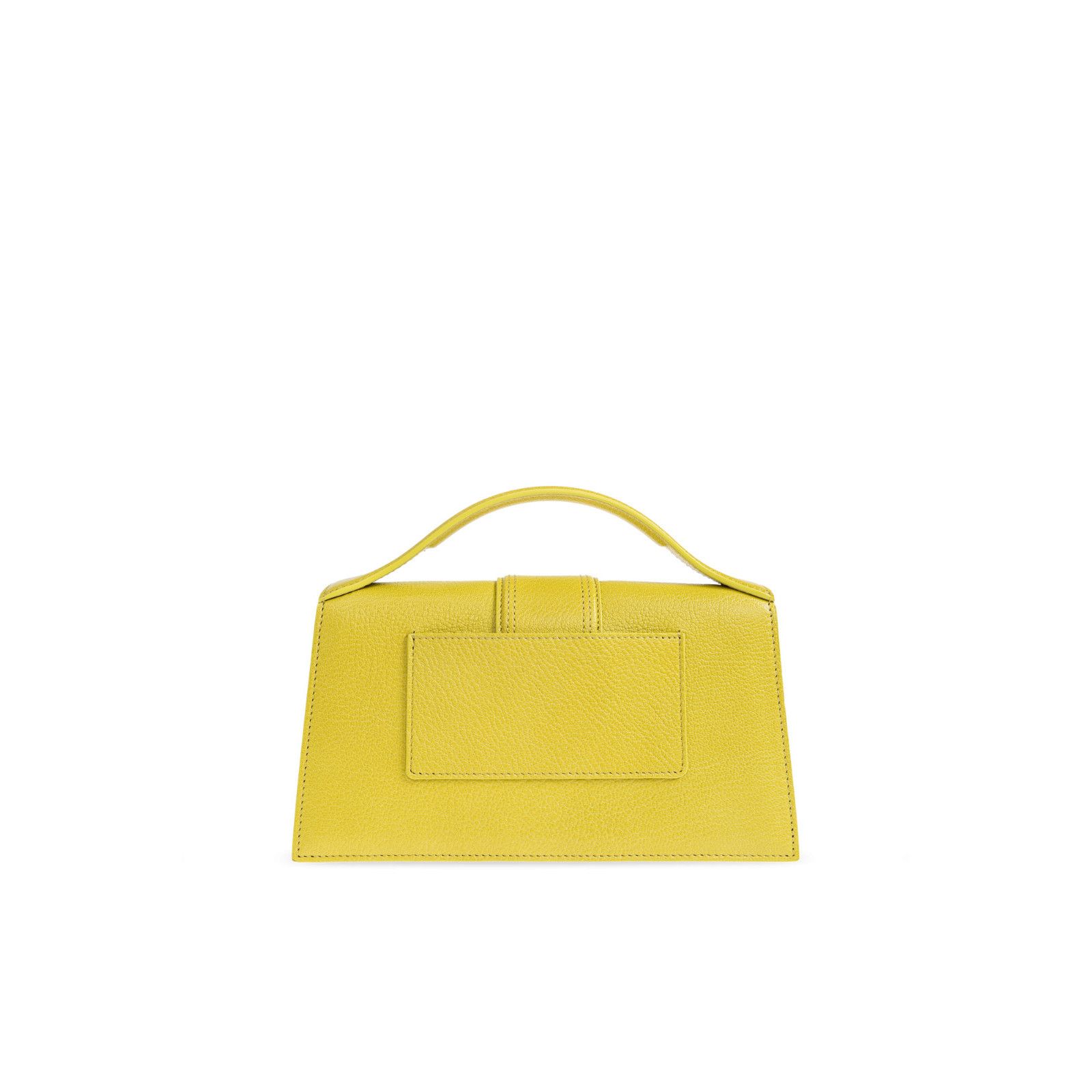 Jacquemus Jacquemus The Large Bambino Yellow Leather Crossbody Bag New Size ONE SIZE - 2 Thumbnail