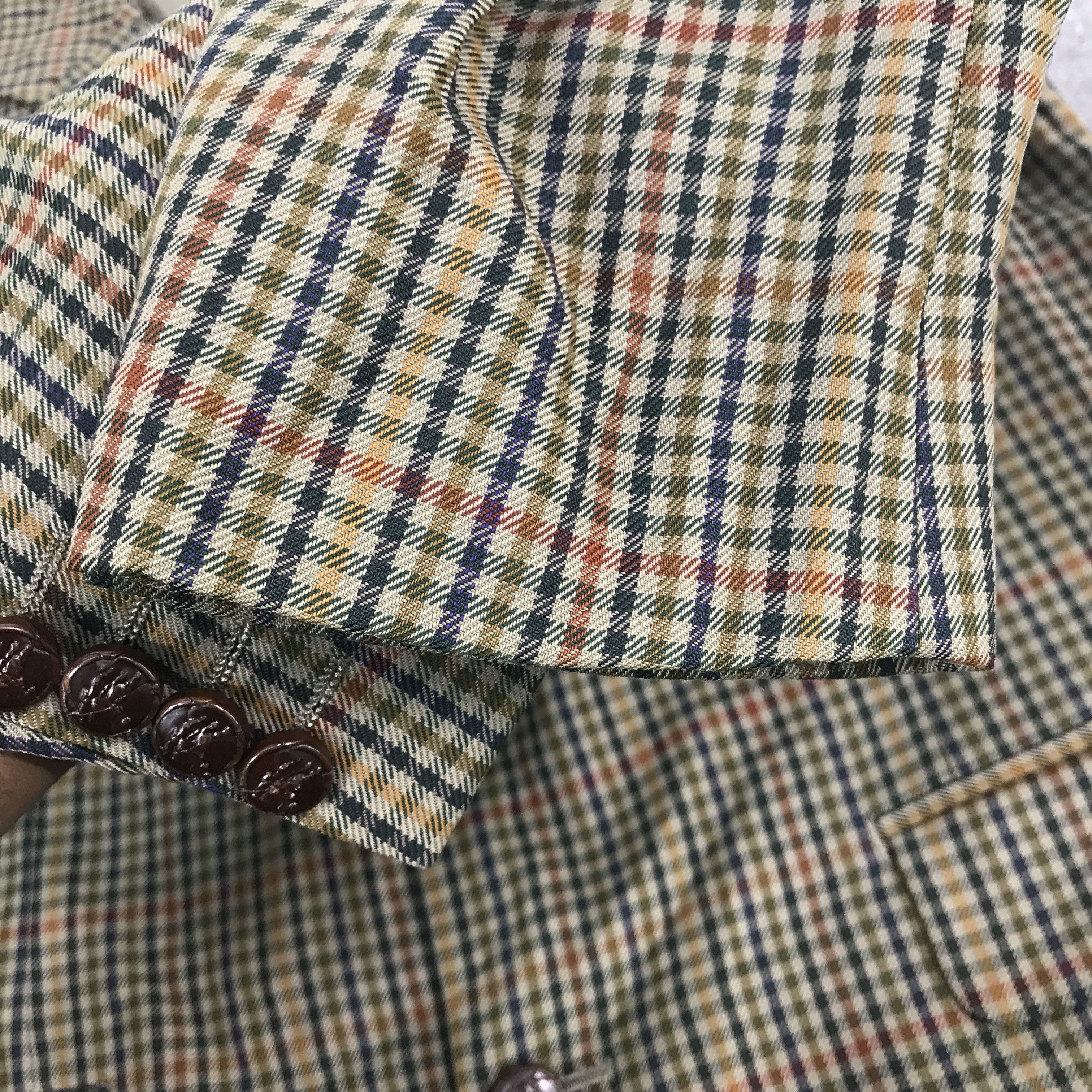 Burberry × Vintage Vtg burberrys Japan Flannel jacket Size US L / EU 52-54 / 3 - 7 Thumbnail