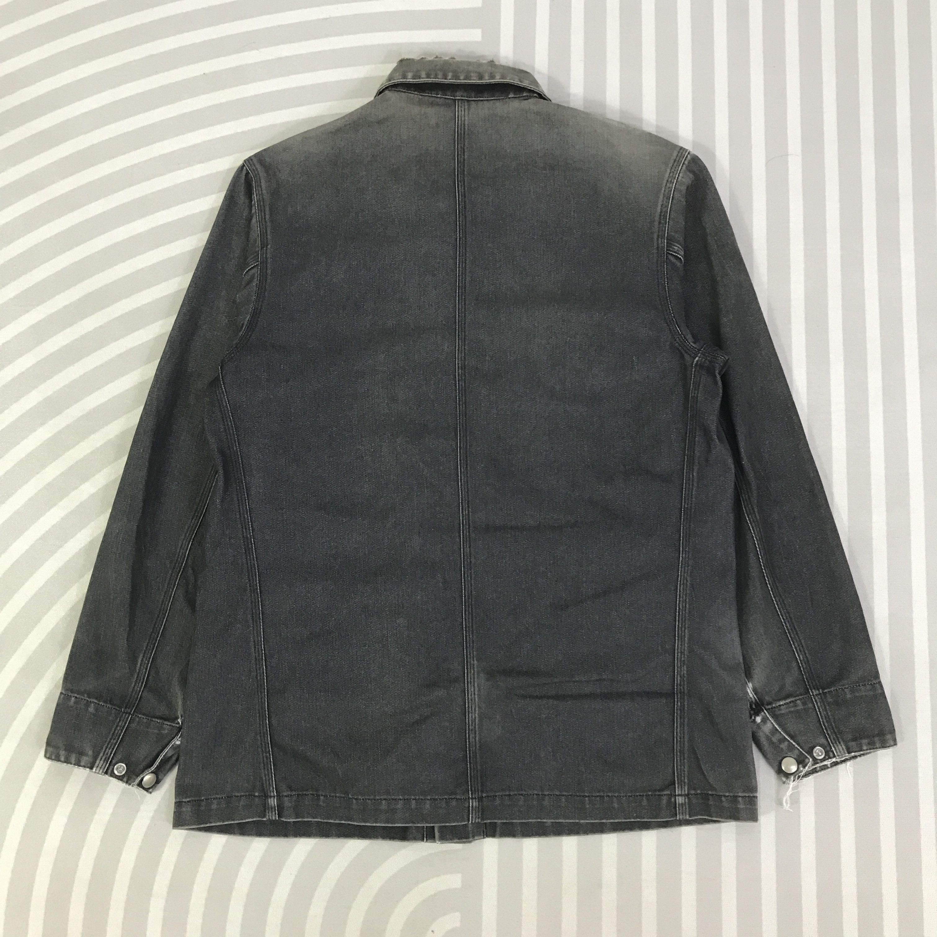 A.P.C. Vintage A.P.C Denim Faded distressed Jacket K115B12 Size US L / EU 52-54 / 3 - 3 Thumbnail