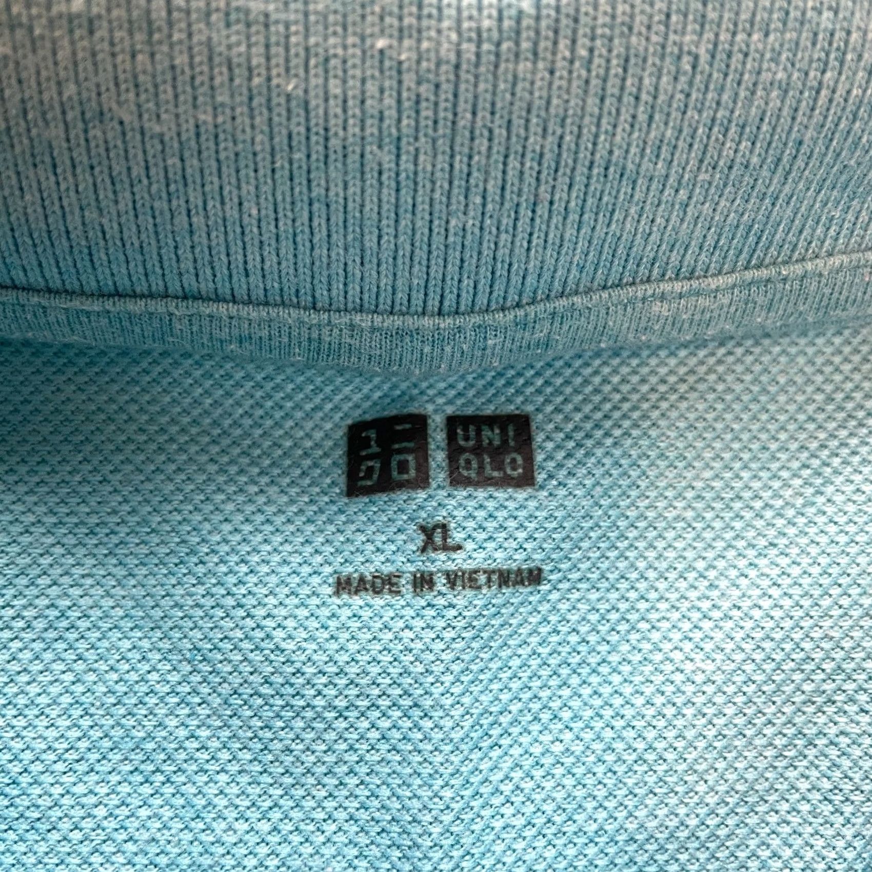 Uniqlo VINTAGE Uniqlo Polo Shirt Mens XL Light Blue Preppy Golf Rugby Collared Cotton Solid Size US XL / EU 56 / 4 - 3 Thumbnail
