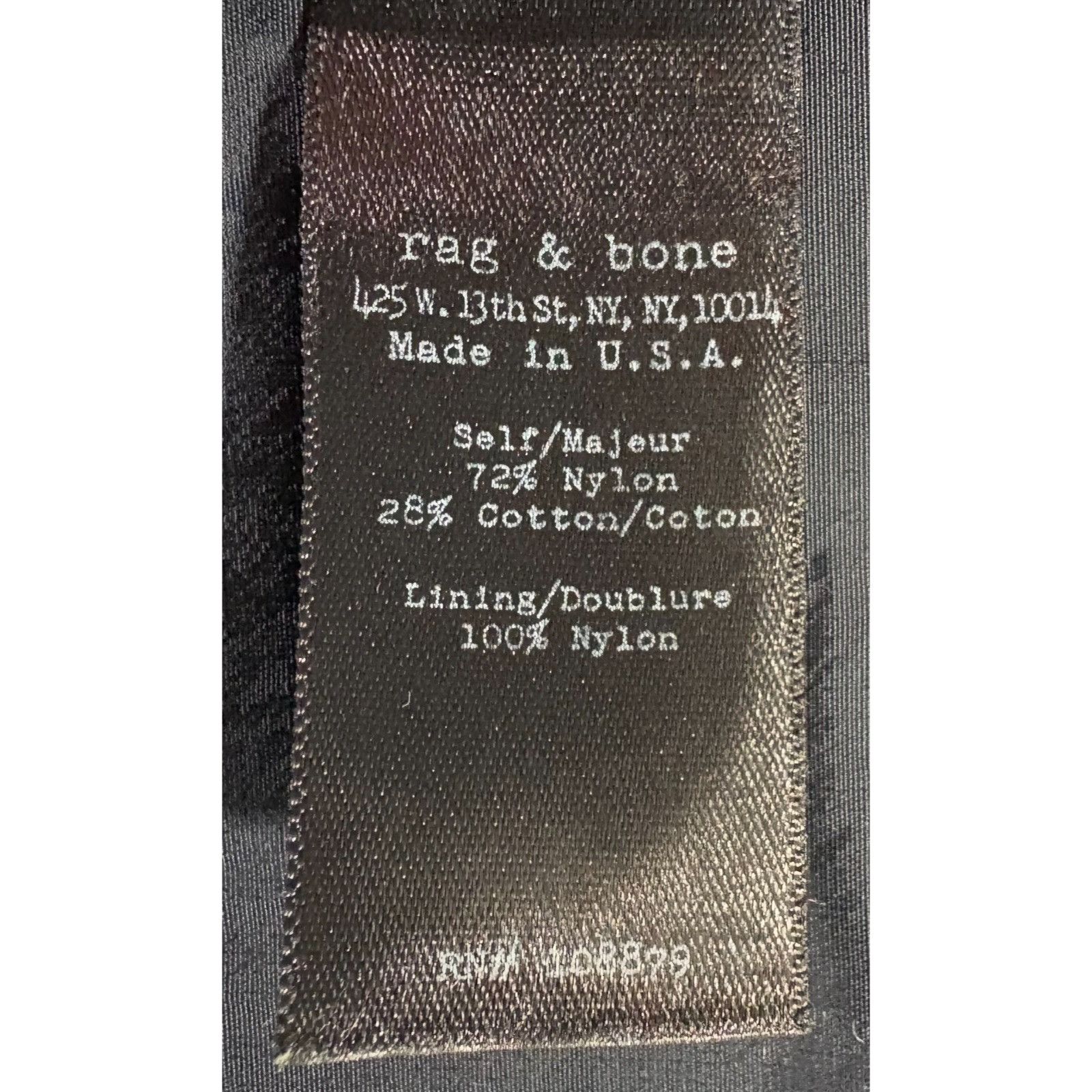 Rag & Bone Rag & Bone Hooded rain full zip Jacket Size 38 US S color Bl Size US S / EU 44-46 / 1 - 4 Thumbnail