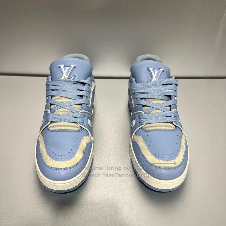 Louis Vuitton Louis Vuitton Trainer Sky Blue Board Shoes Size US 8.5 / EU 41-42 - 2 Thumbnail