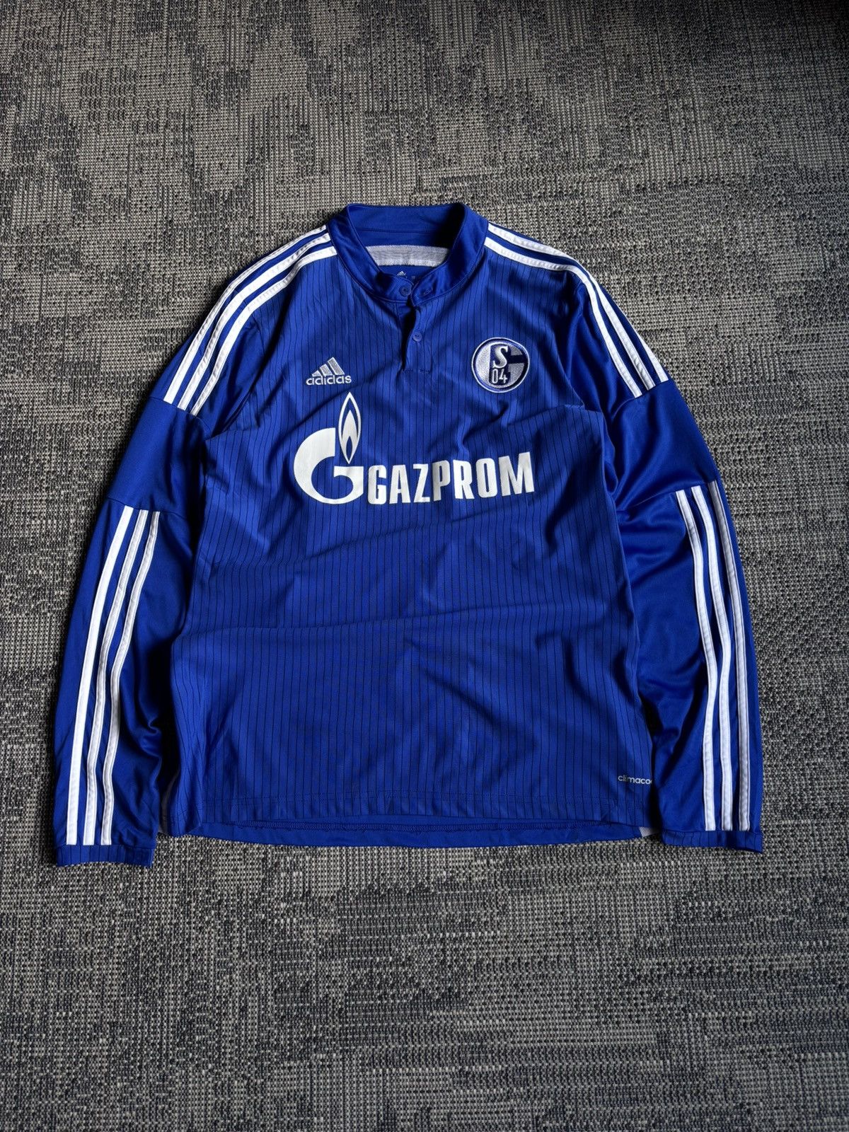 Adidas Adidas FC Schalke 04 Home Soccer Street Wear Jersey Size US L / EU 52-54 / 3 - 1 Thumbnail