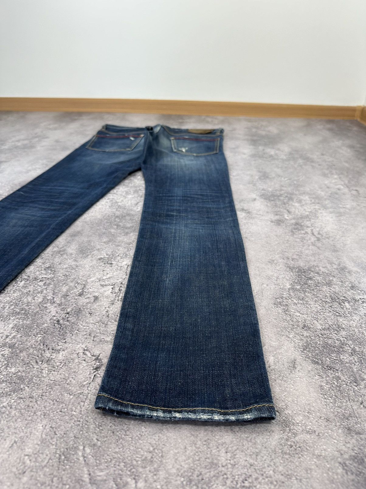 Dsquared2 Dsquared2 Avant Garde Distressed Designer Rare Opium Jeans Size US 32 / EU 48 - 9 Thumbnail