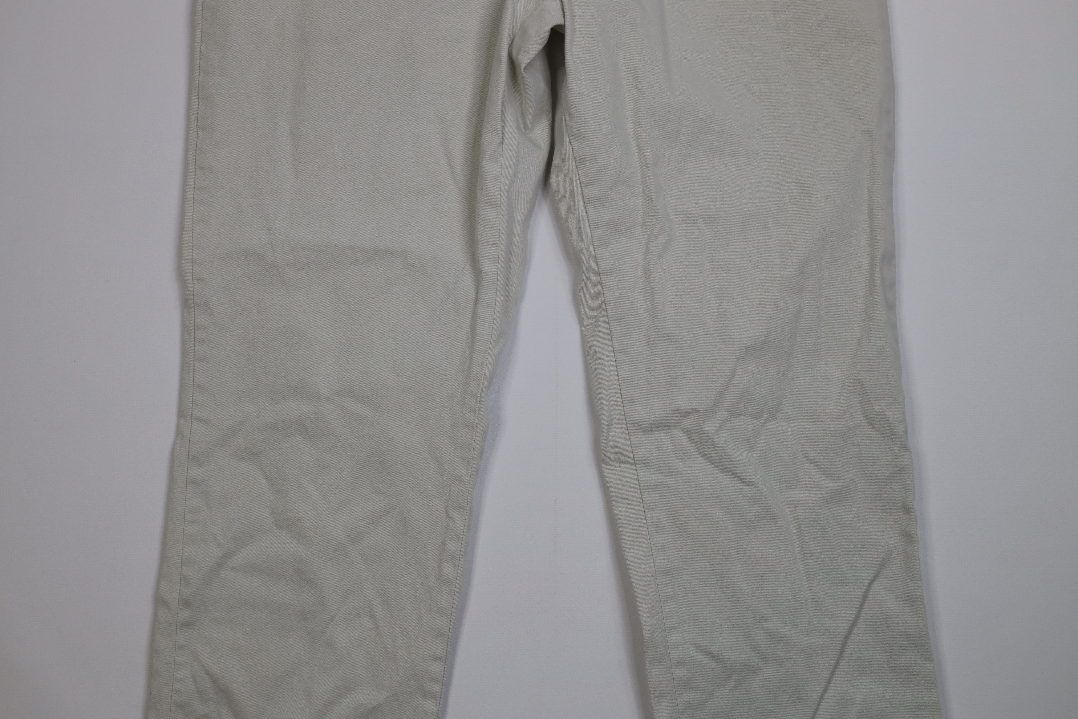 Tommy Hilfiger Vintage 90s Tommy Hilfiger Wide Leg Chino Pants Stone Cotton Size US 38 / EU 54 - 3 Thumbnail