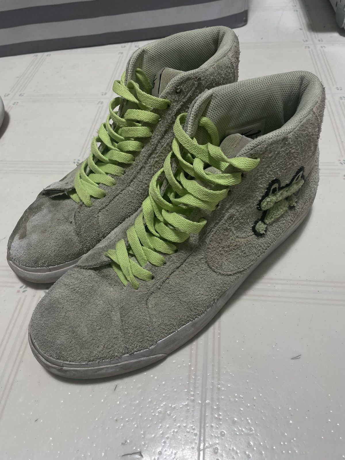 Nike Sb Blazer Frog Skateboards Grailed