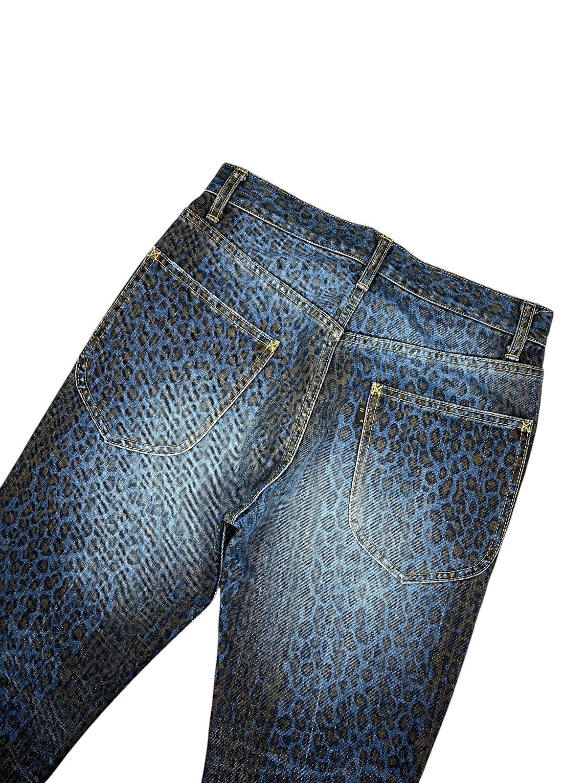 Needles × Nepenthes Nepenthes Leopard Print Denim Size US 30 / EU 46 - 7 Thumbnail