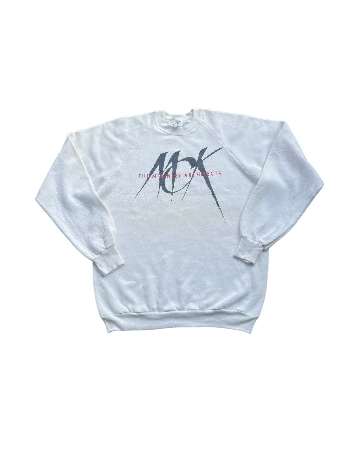 Jerzees Vintage The Mckinley Architects Crewneck Size US XL / EU 56 / 4 - 1 Thumbnail