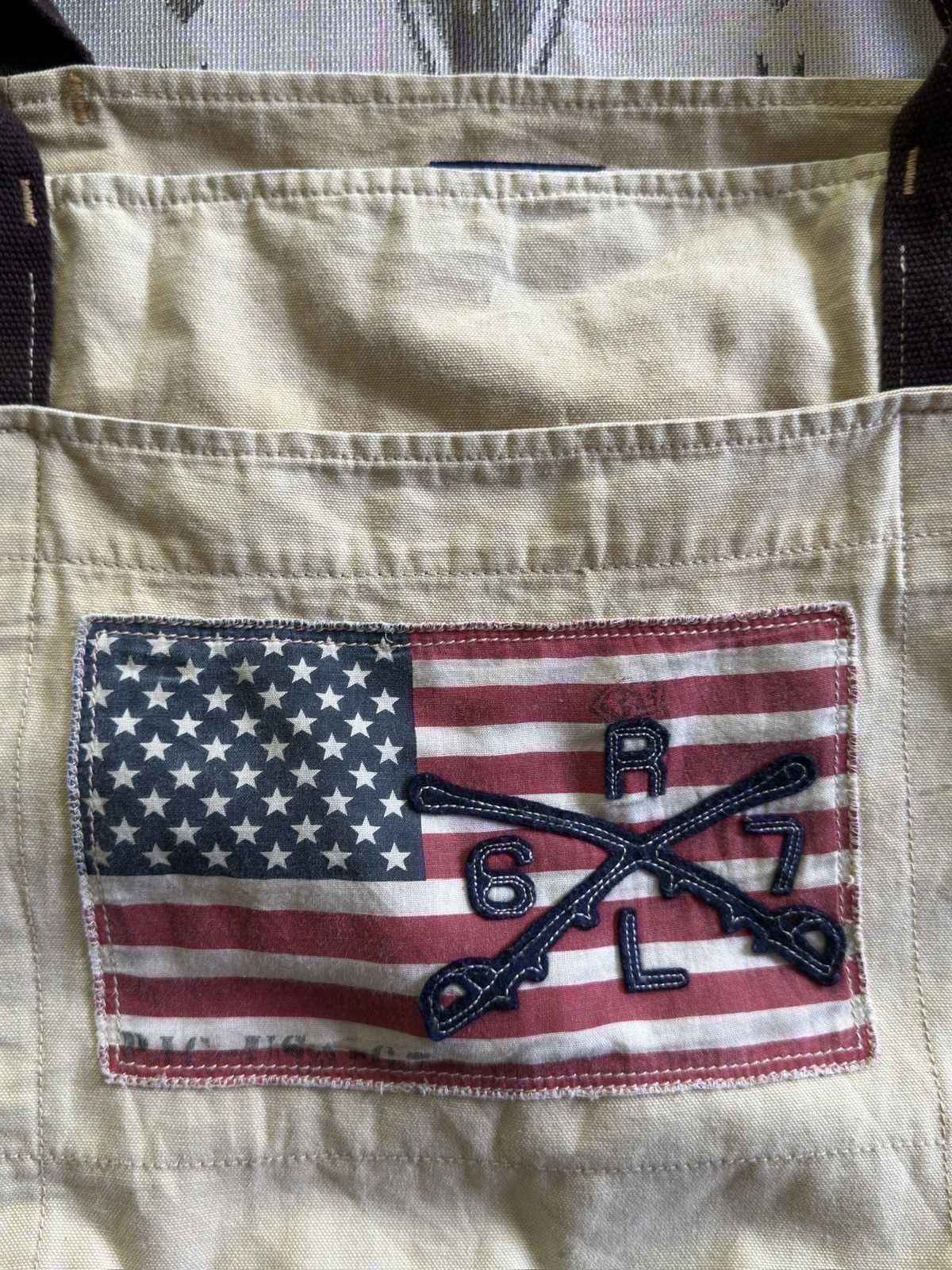 Polo Ralph Lauren Vintage 2000s Polo Ralph Lauren Totebag Size ONE SIZE - 2 Thumbnail