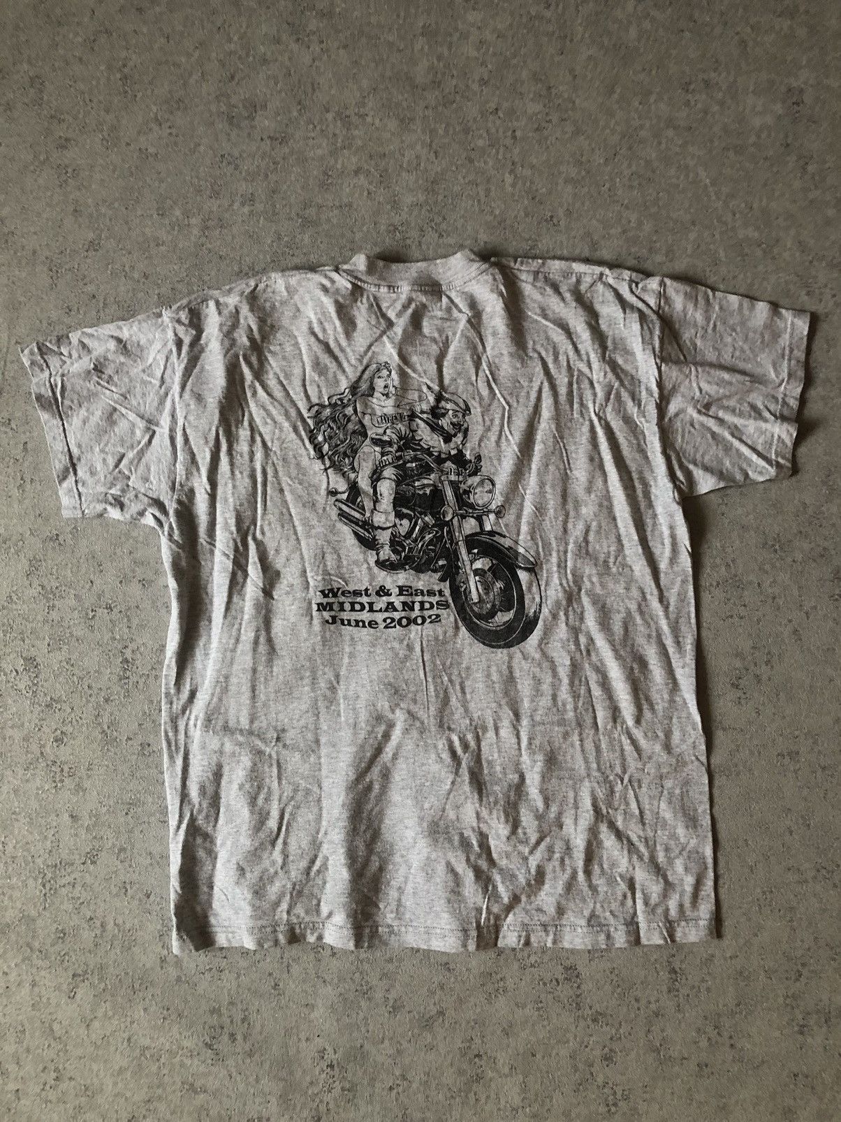 Vintage × Yamaha YAMAHA VIRAGO STAR CRAZY TEE Size US XL / EU 56 / 4 - 1 Thumbnail