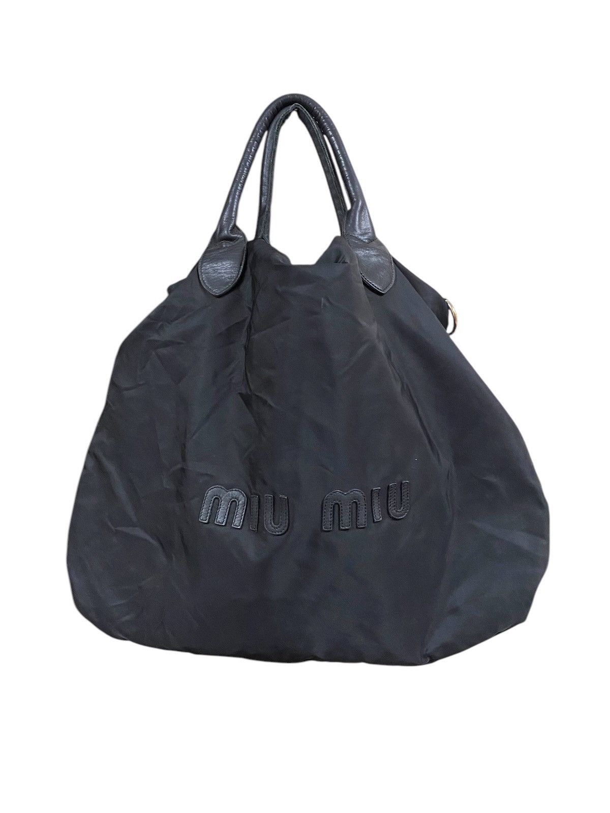Miu Miu Miu Miu big logo nylon bag Size ONE SIZE - 4 Thumbnail