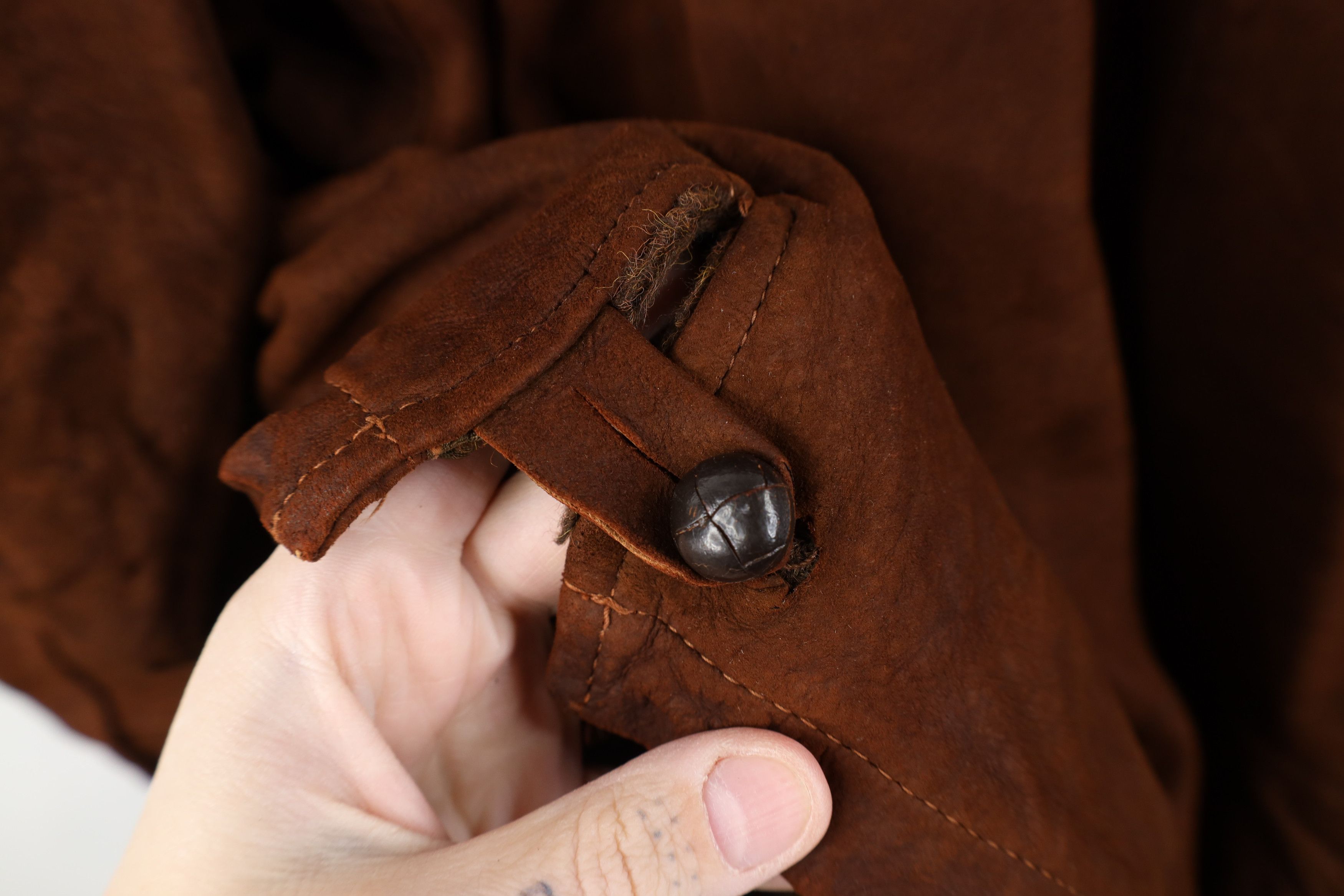 Vintage Vintage 50s McGregor Suede Leather Rancher Jacket Coat USA Size US XL / EU 56 / 4 - 14 Thumbnail