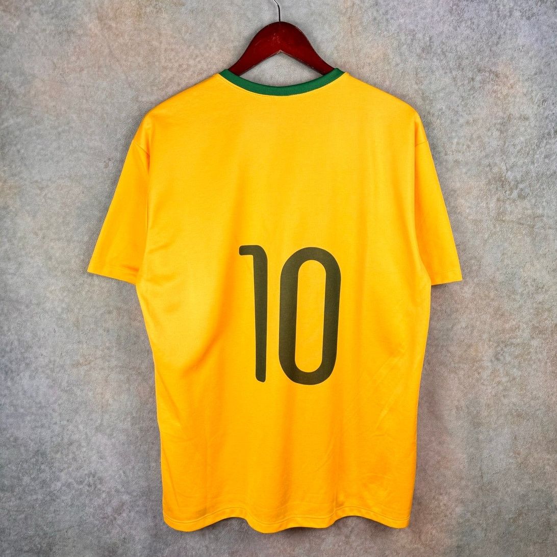 Vintage VTG Y2K Neymar Brasil Soccer Jersey Mens Sz L #10 Size US L / EU 52-54 / 3 - 3 Thumbnail