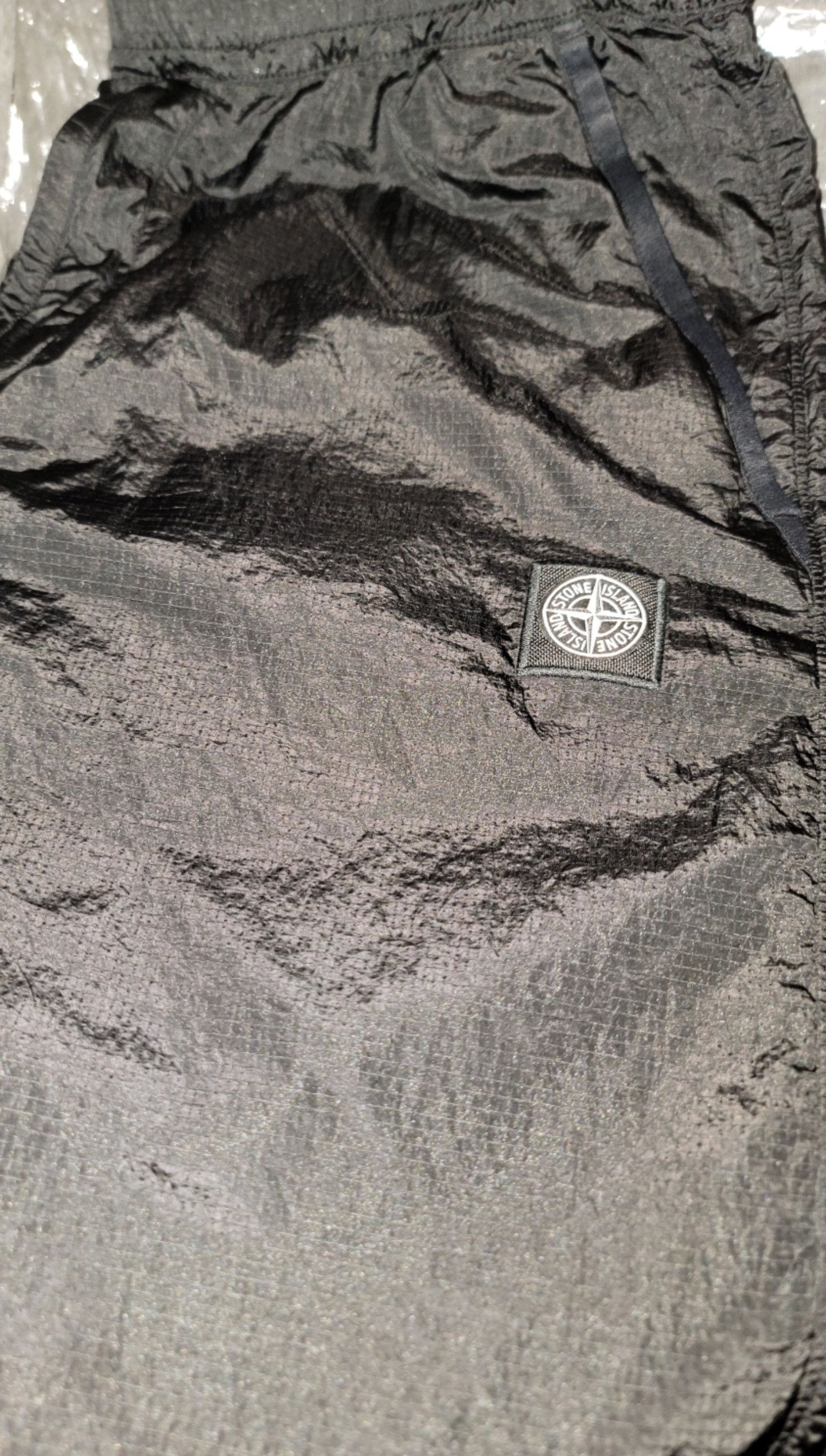 Stone Island RARE Stone Island Fleece Bermuda Nylon Metal Shorts Large Size US 36 / EU 52 - 16 Thumbnail